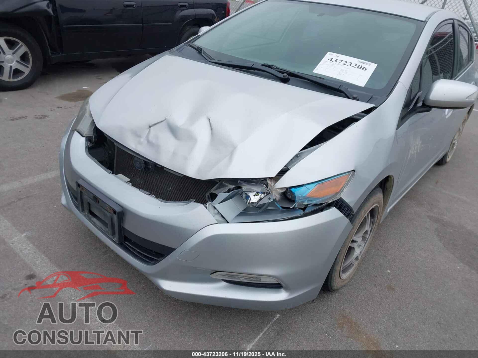 HONDA INSIGHT 2010 - JHMZE2H77AS042434
