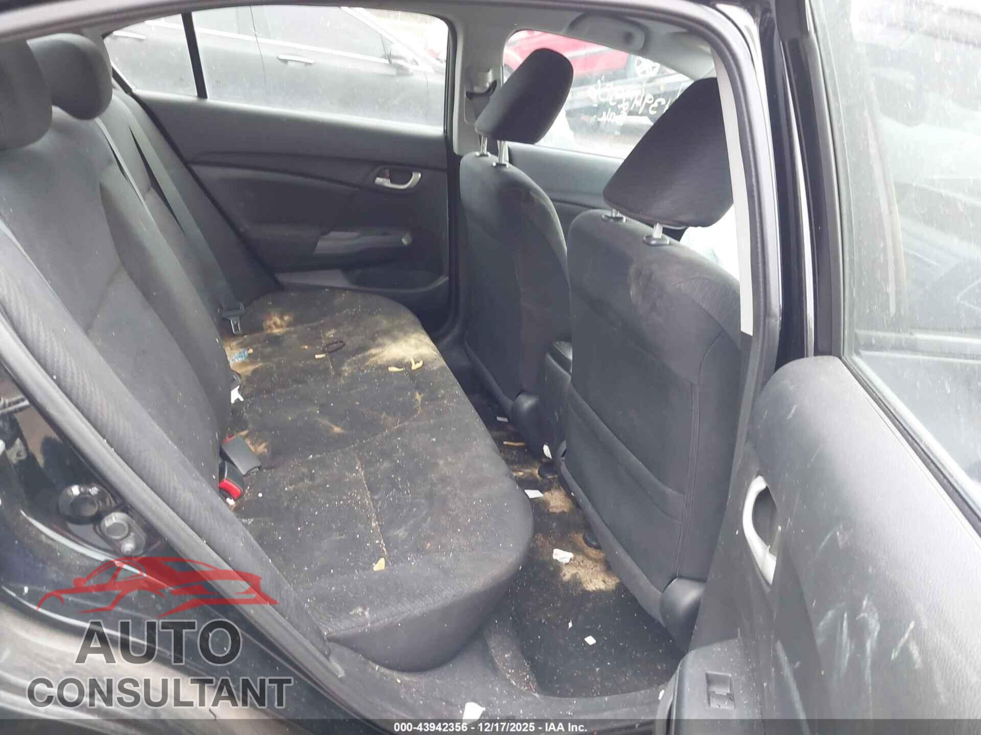 HONDA CIVIC 2013 - 19XFB2F50DE290577