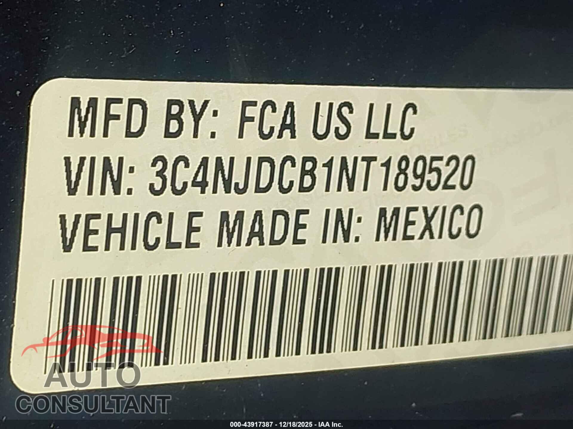 JEEP COMPASS 2022 - 3C4NJDCB1NT189520