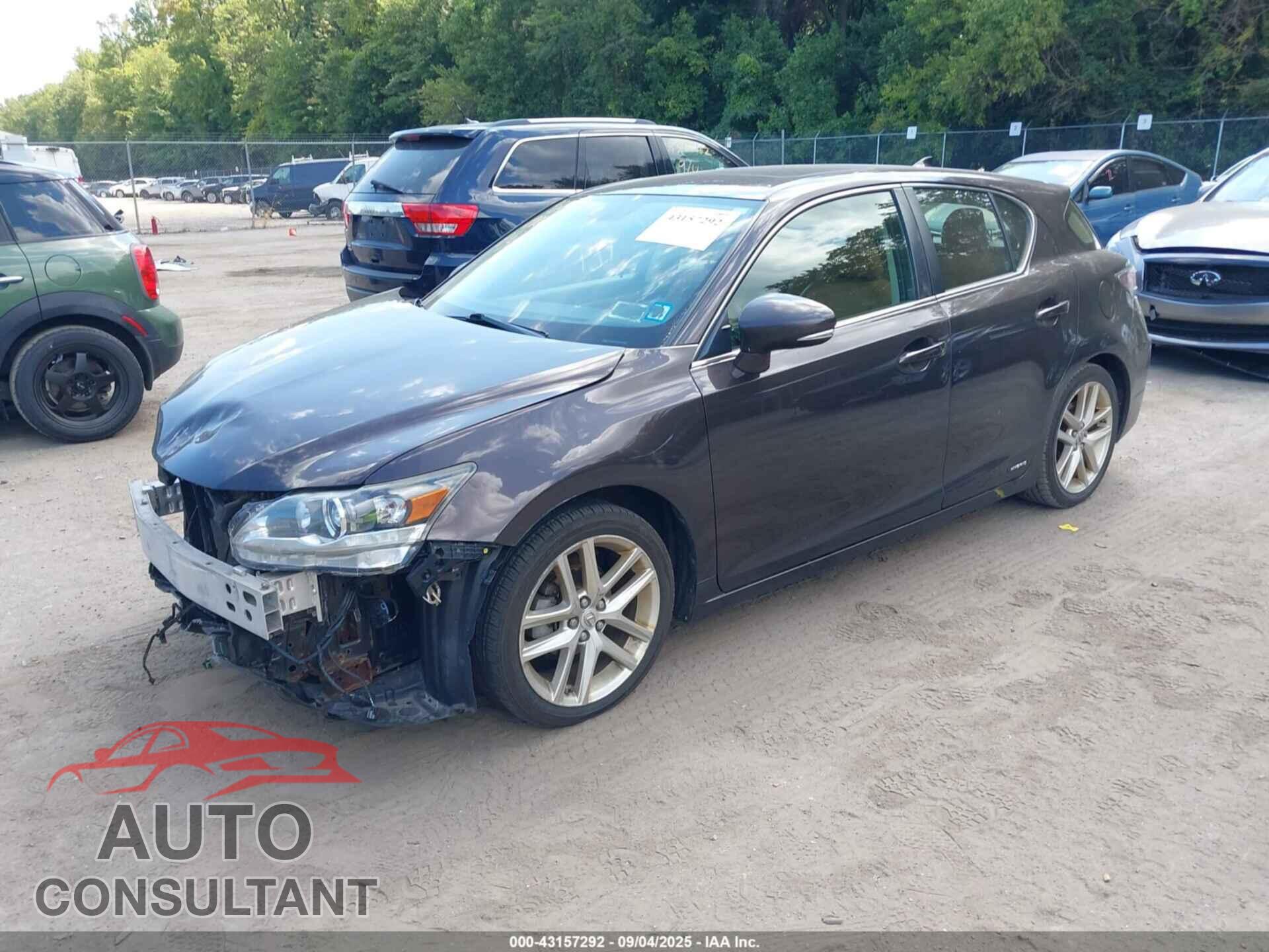LEXUS CT 200H 2014 - JTHKD5BH7E2176972