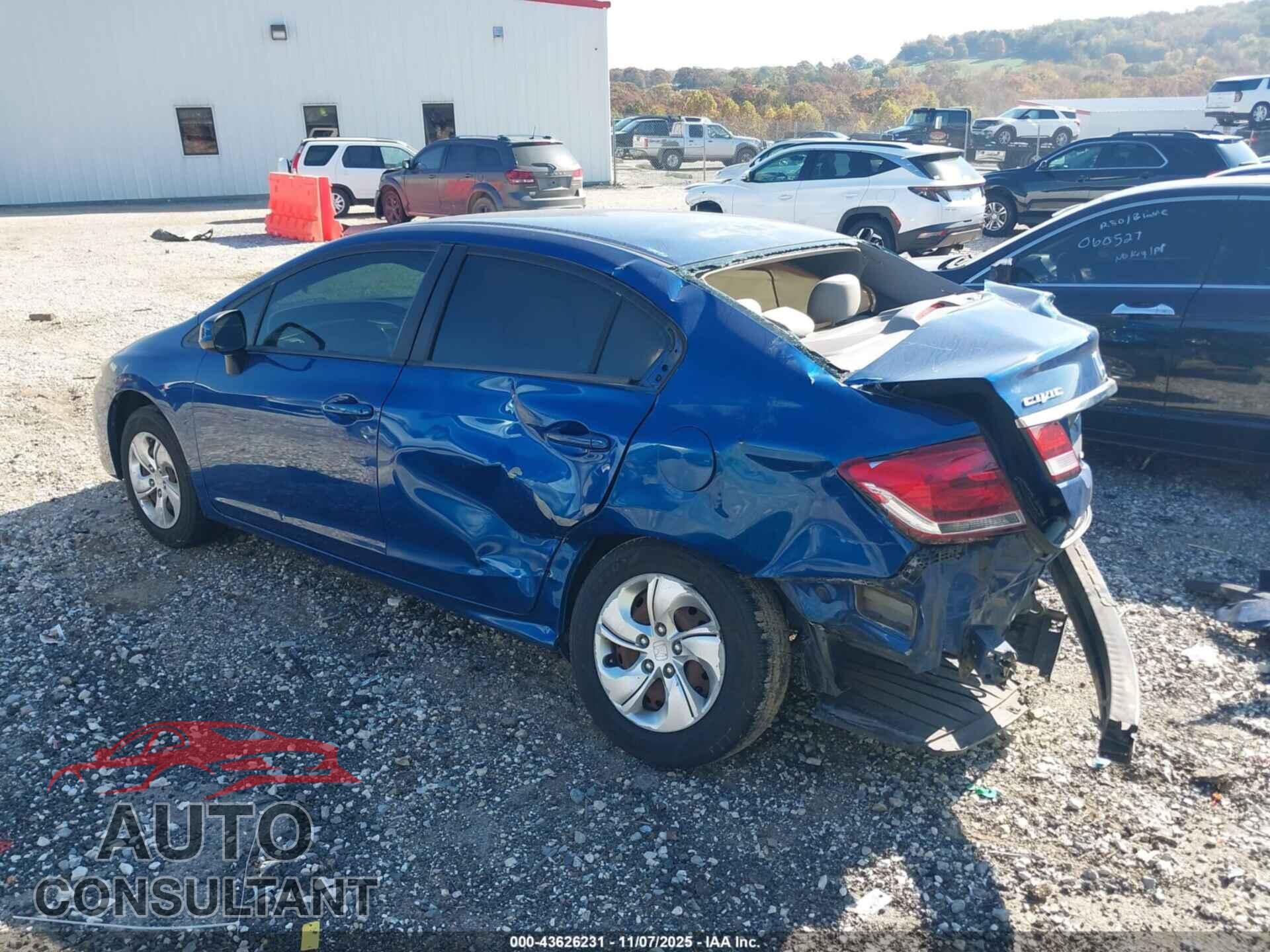 HONDA CIVIC 2013 - 19XFB2F52DE043318