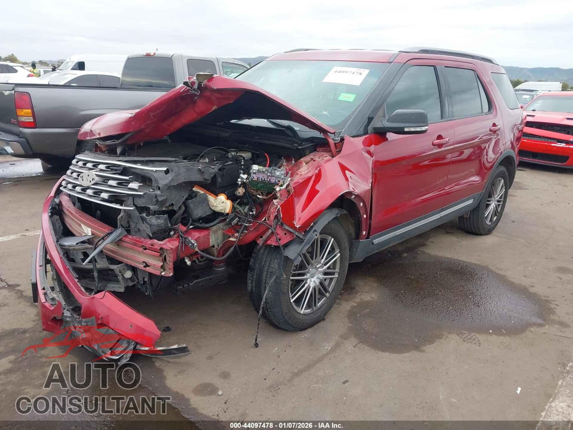 FORD EXPLORER 2017 - 1FM5K7D87HGA99892
