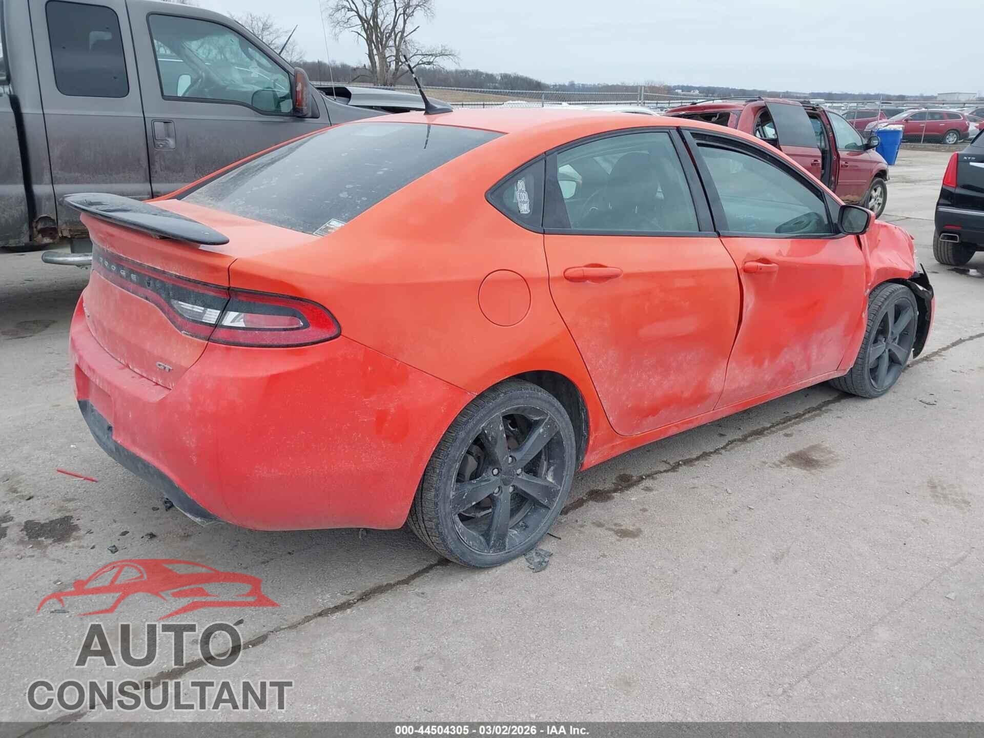 DODGE DART 2016 - 1C3CDFEB6GD643975