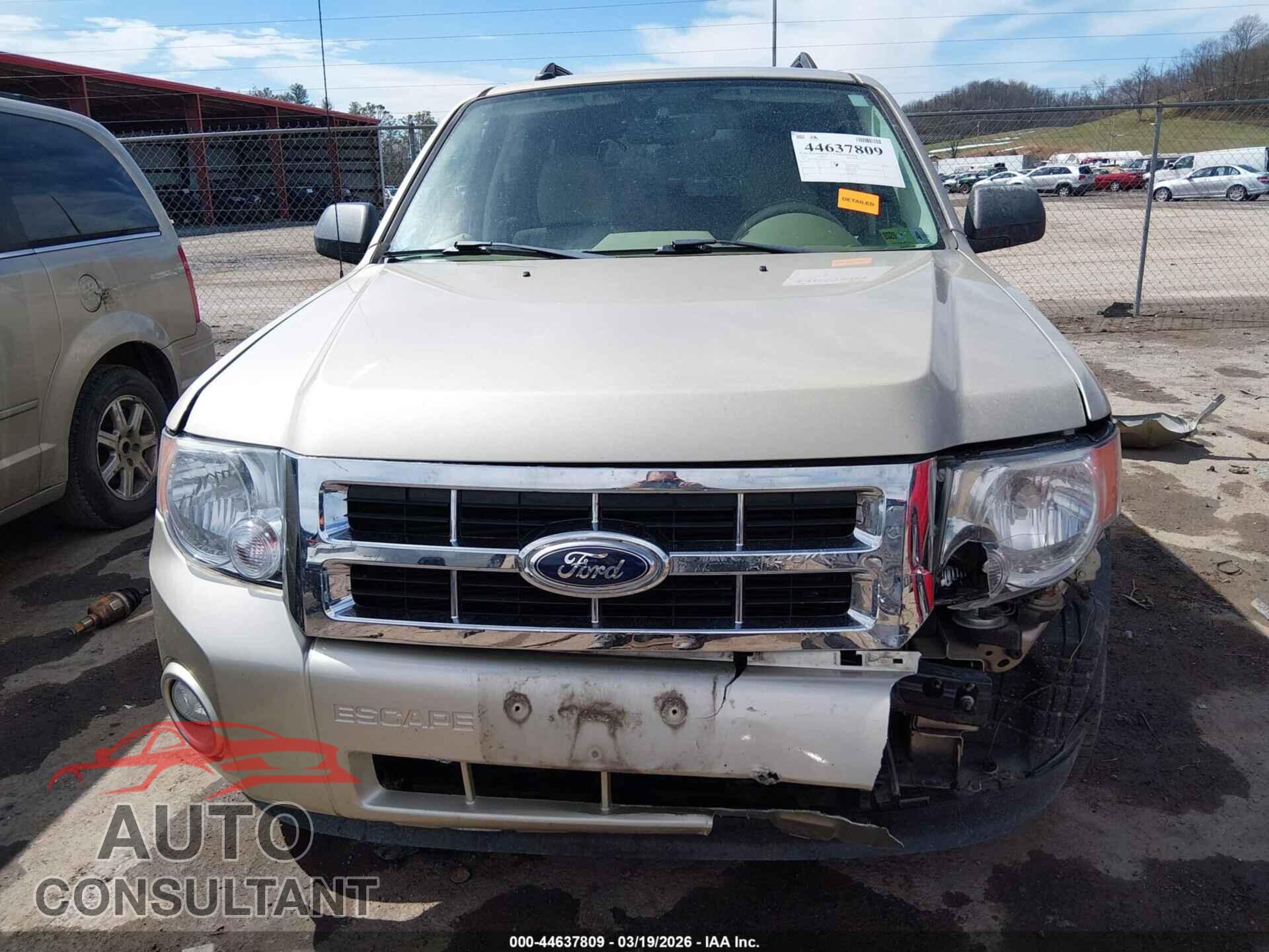 FORD ESCAPE 2012 - 1FMCU9D74CKB49674