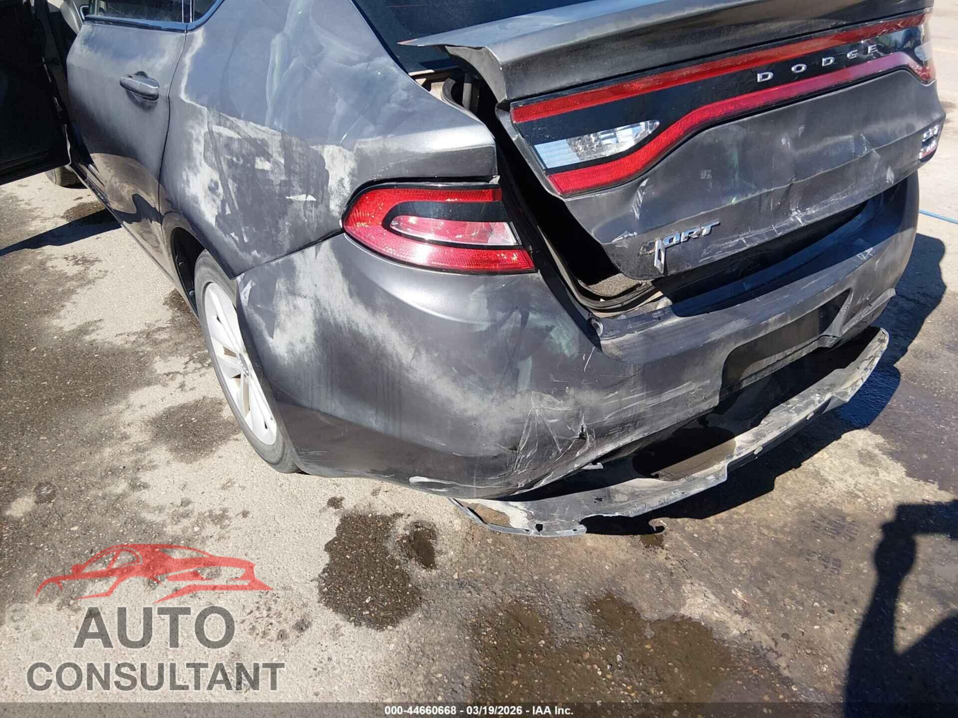 DODGE DART 2014 - 1C3CDFBB4ED767907