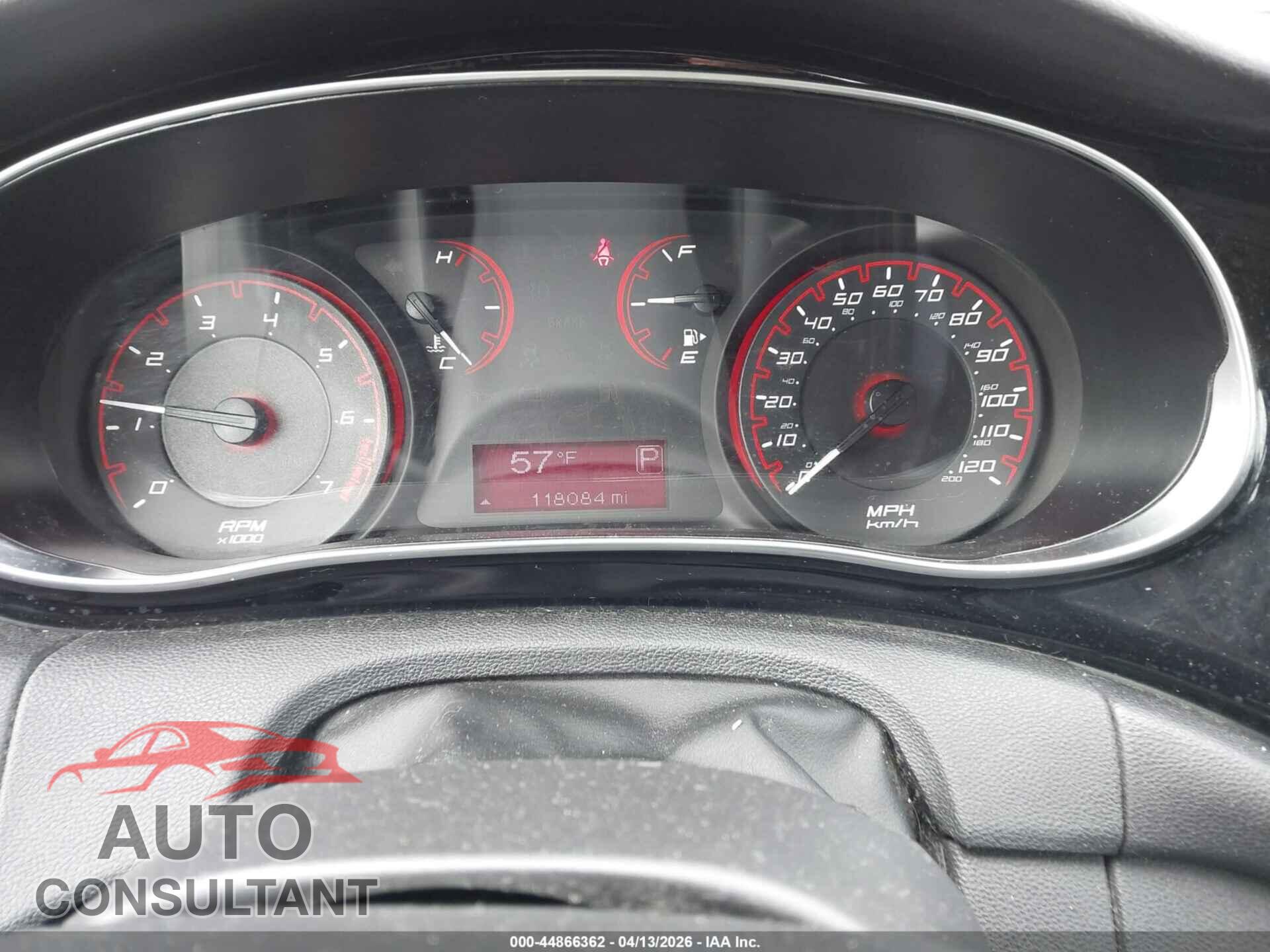 DODGE DART 2013 - 1C3CDFBA2DD347584