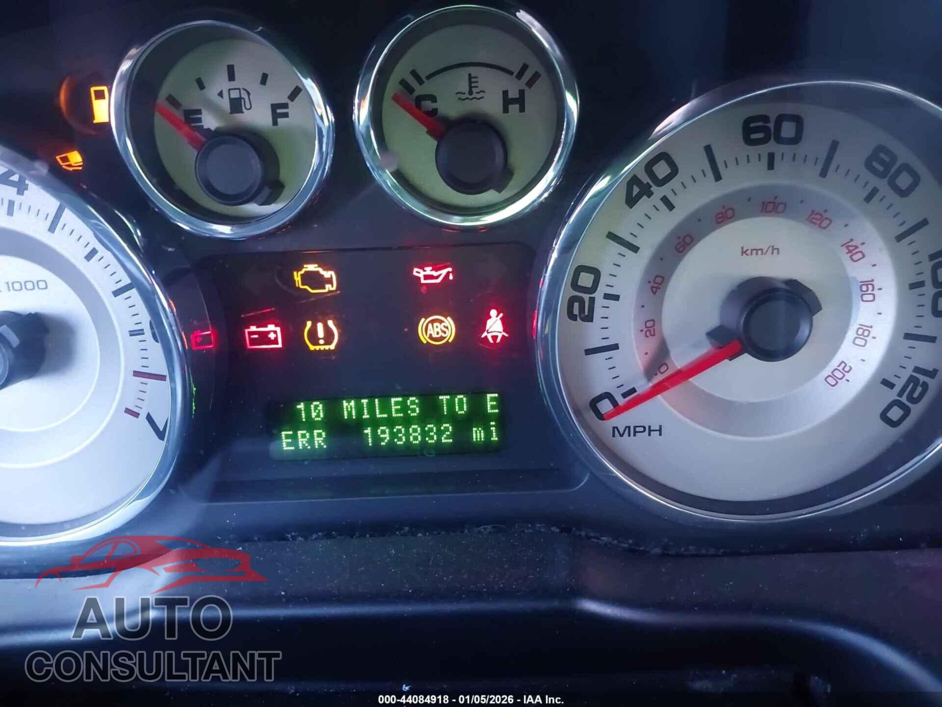 FORD EDGE 2010 - 2FMDK3JC5ABA26613