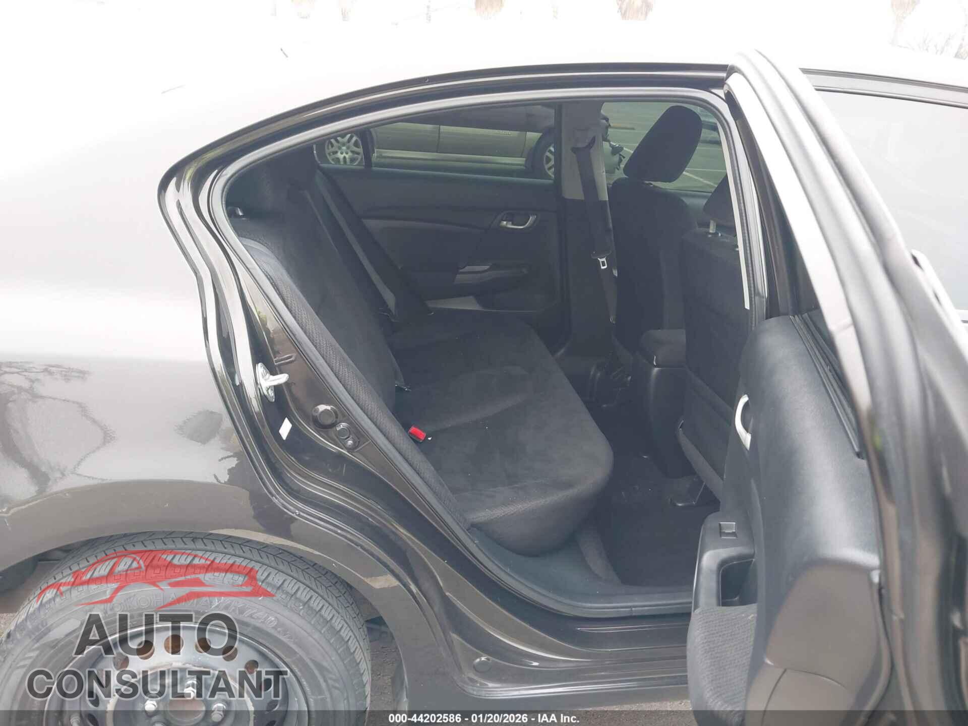 HONDA CIVIC 2013 - 19XFB2F52DE258326