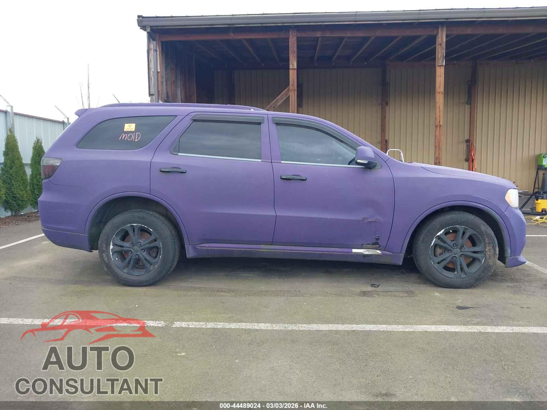 DODGE DURANGO 2012 - 1C4RDJDGXCC105656
