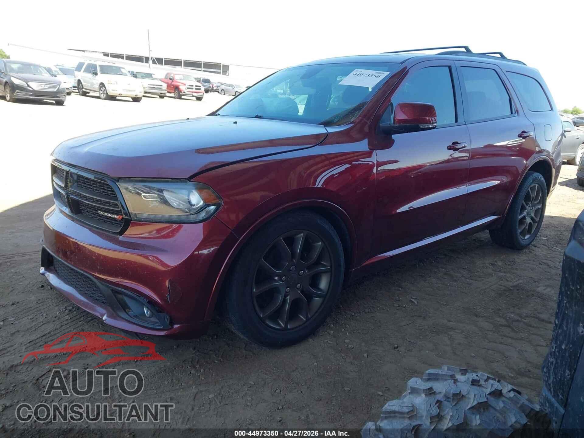 DODGE DURANGO 2017 - 1C4RDHDG1HC827162