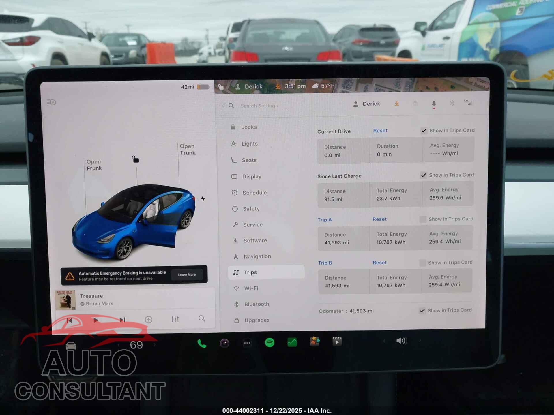 TESLA MODEL 3 2021 - 5YJ3E1EA7MF870258