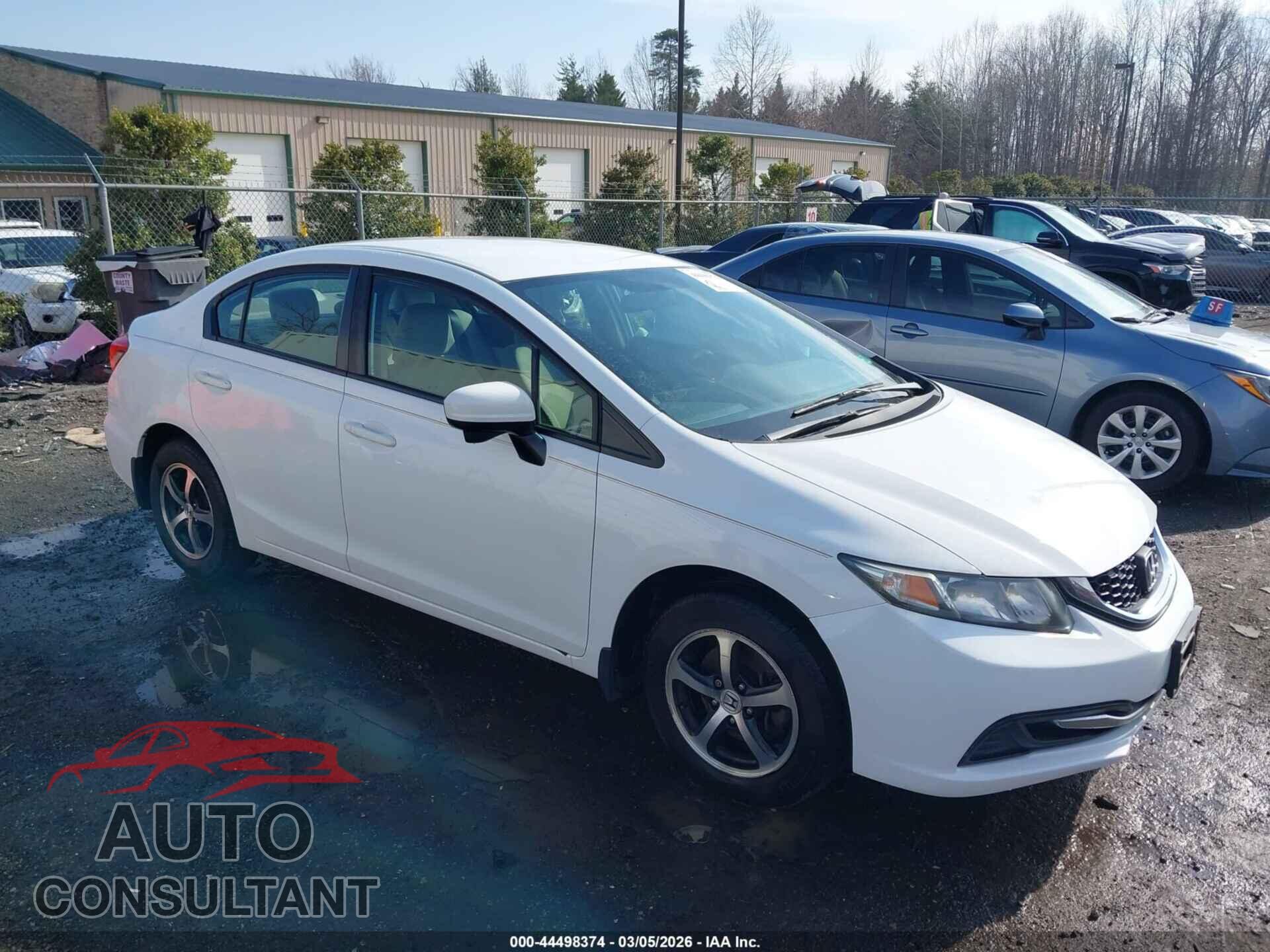 HONDA CIVIC 2015 - 19XFB2F73FE054896