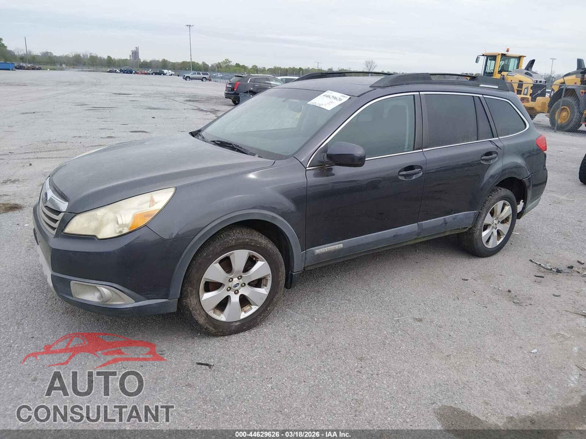 SUBARU OUTBACK 2011 - 4S4BRBKC1B3422499