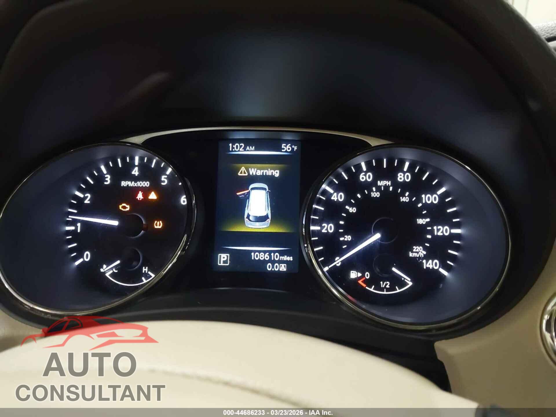 NISSAN ROGUE 2015 - KNMAT2MV2FP575357