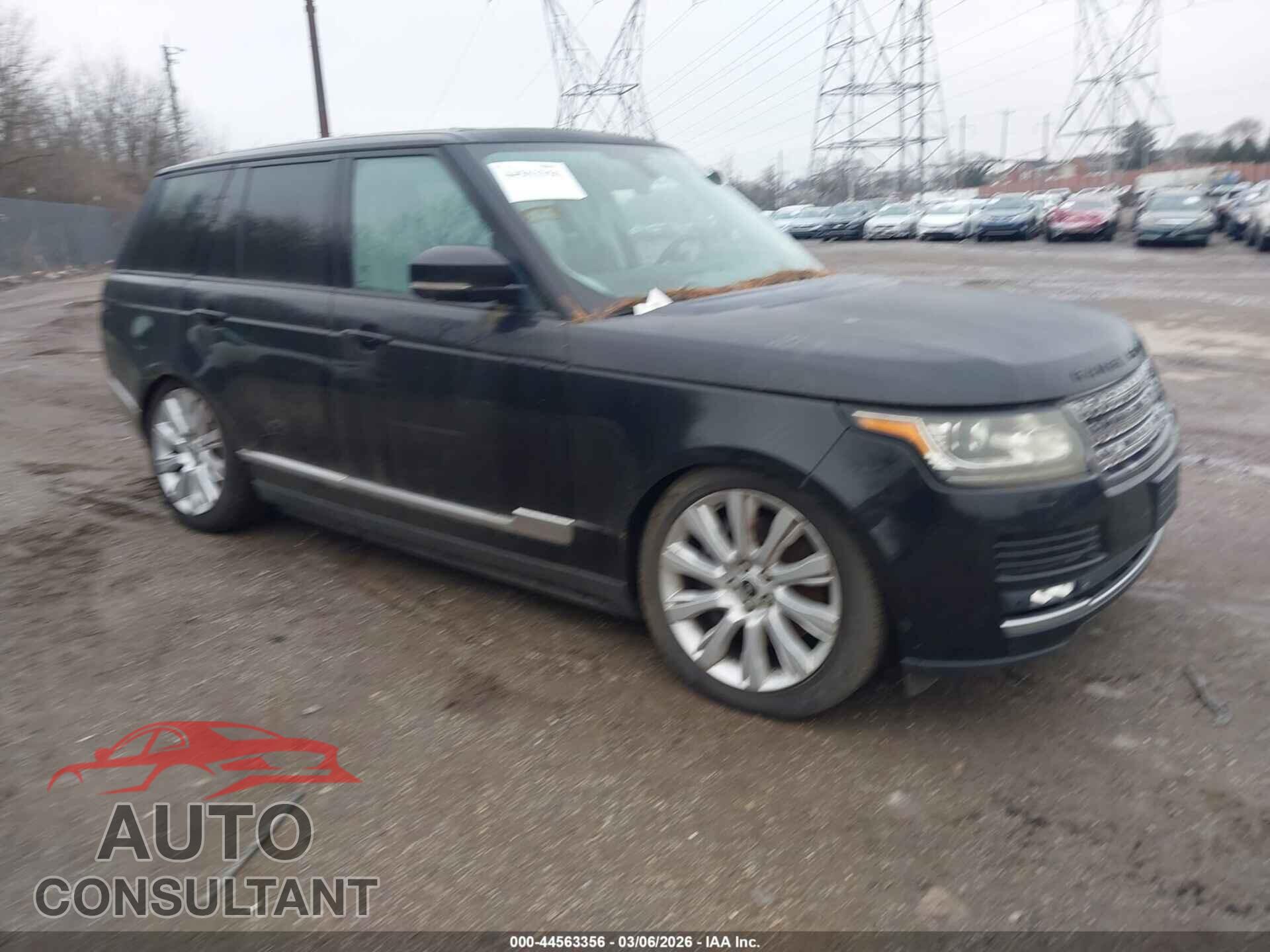 LAND ROVER RANGE ROVER 2014 - SALGS2EF4EA126065