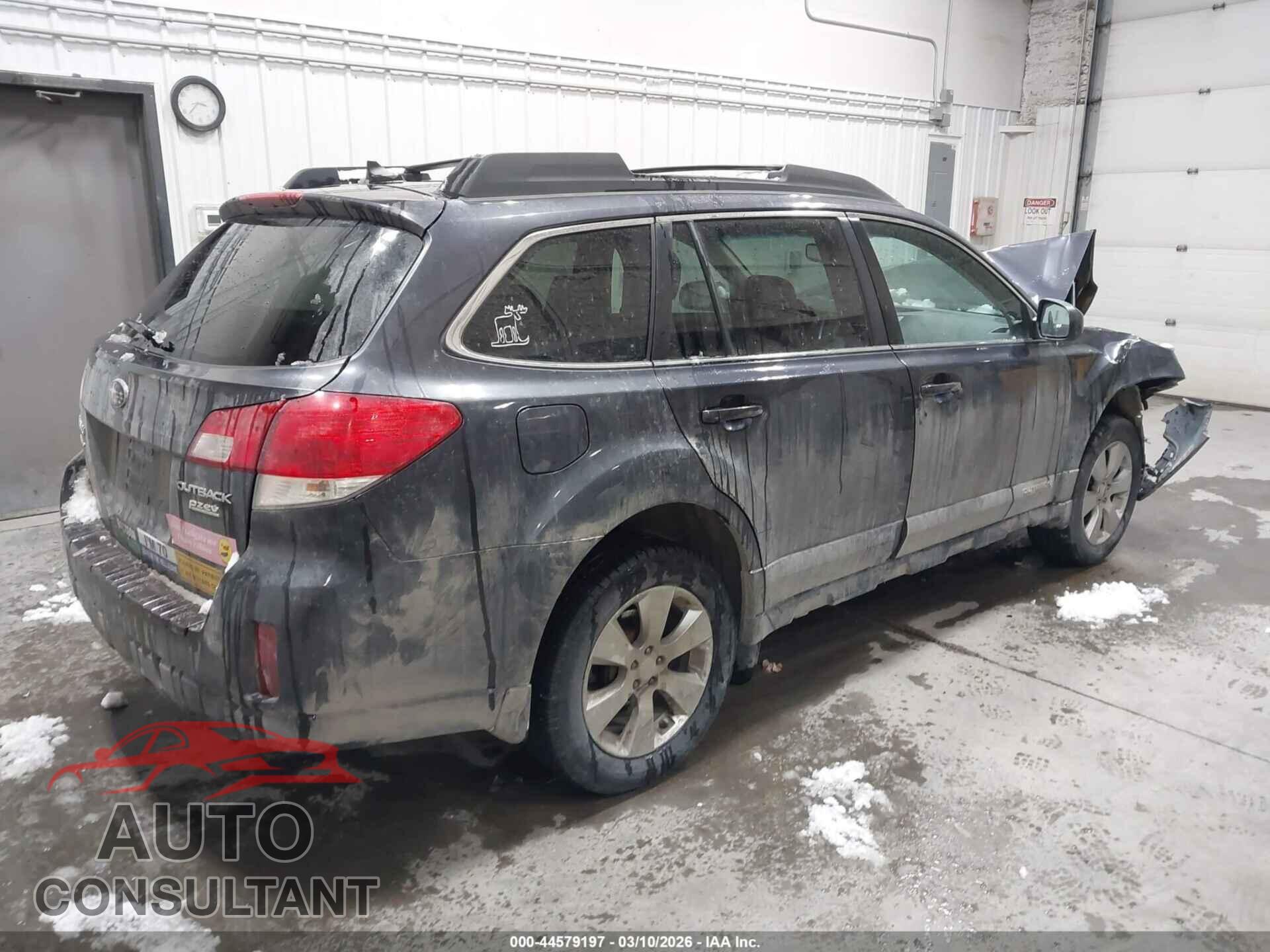 SUBARU OUTBACK 2012 - 4S4BRBKC8C3237268