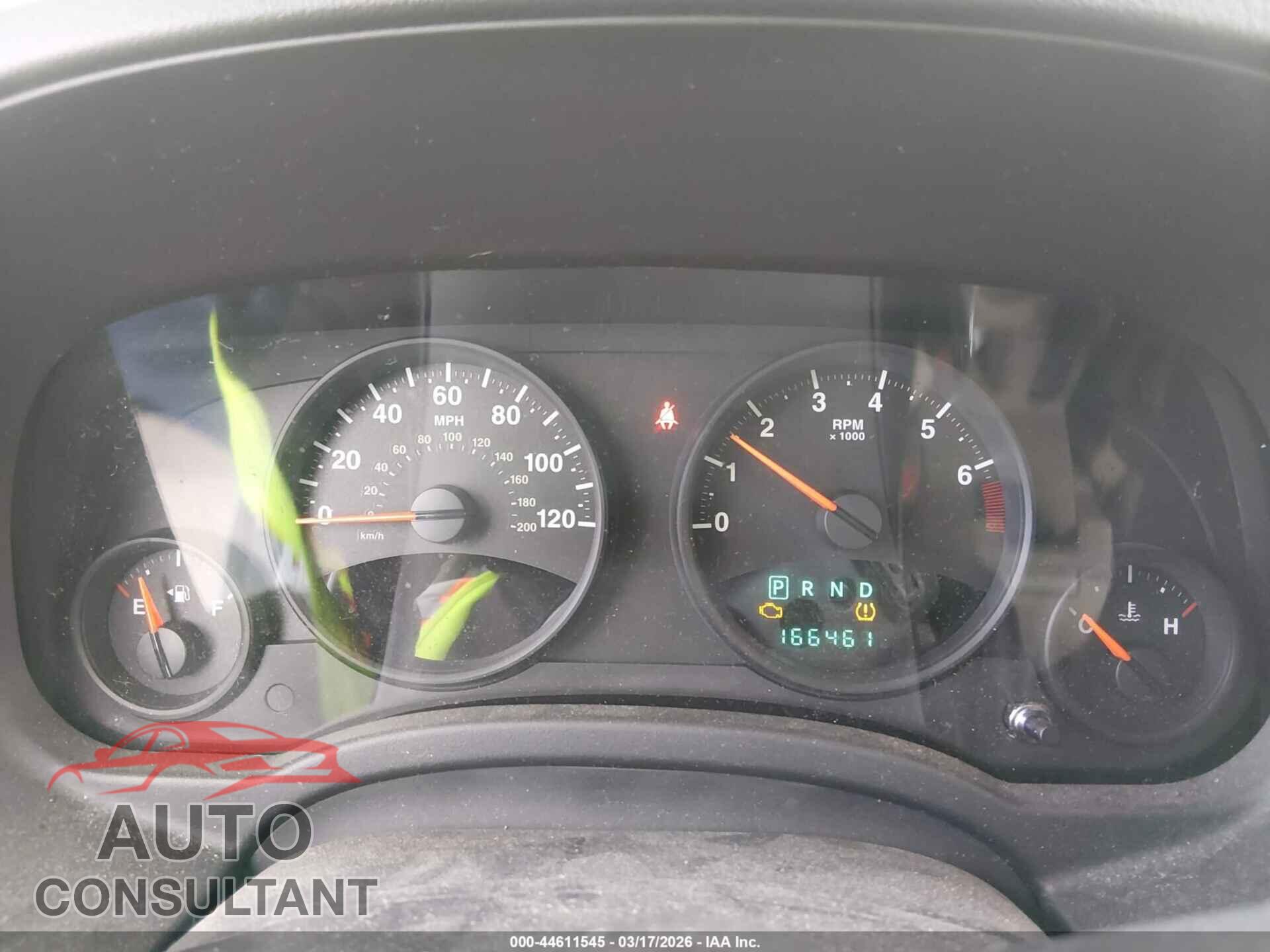 JEEP COMPASS 2011 - 1J4NT1FA5BD203619