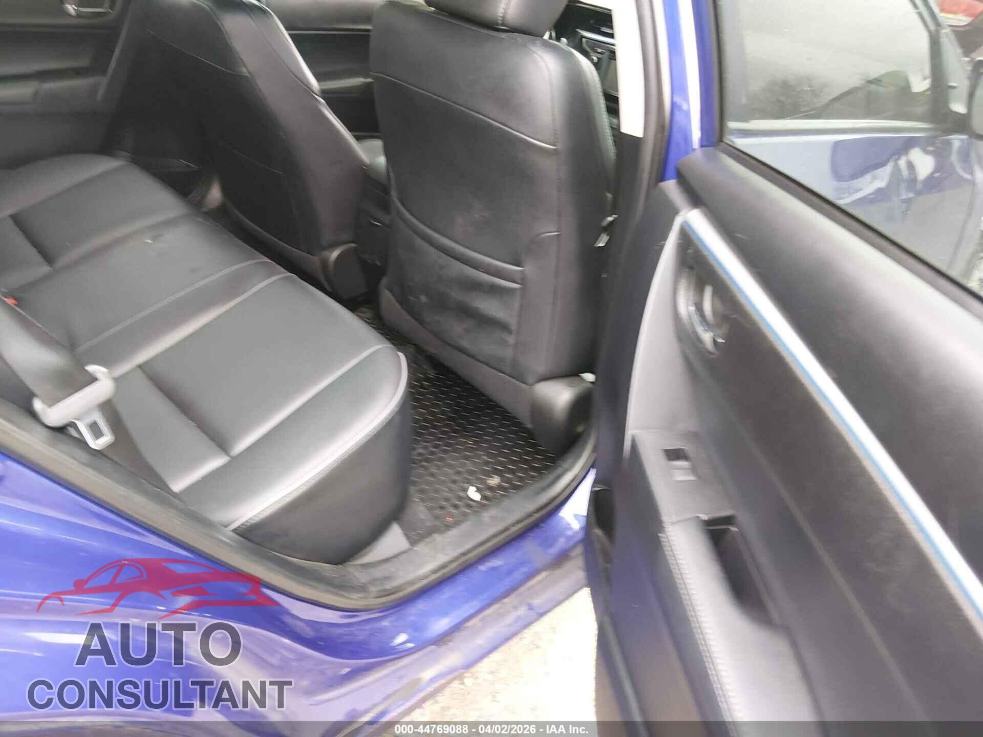TOYOTA COROLLA 2015 - 2T1BURHE9FC326802