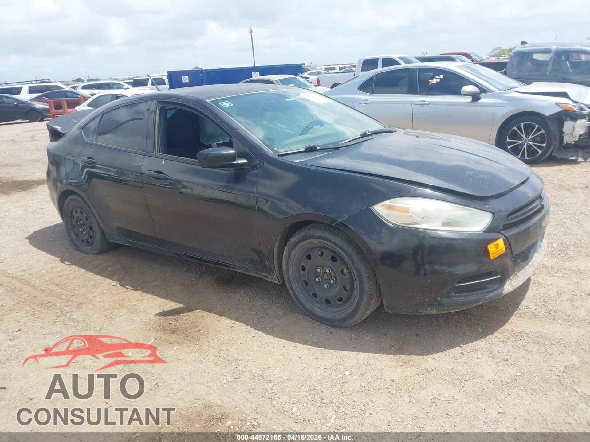 DODGE DART 2014 - 1C3CDFAA0ED794711