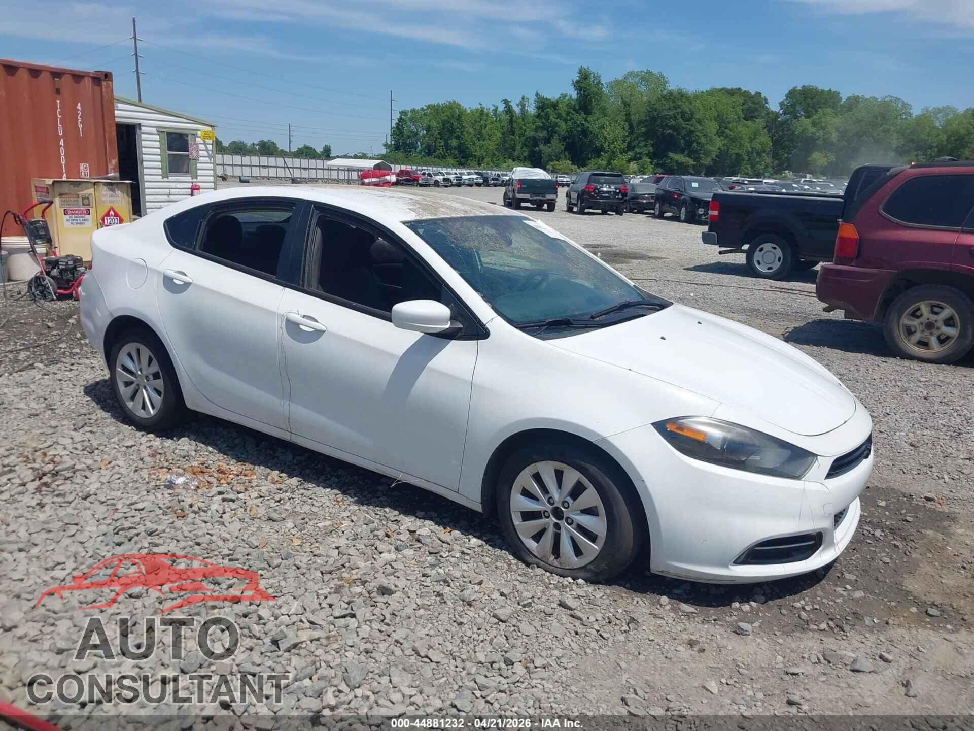 DODGE DART 2014 - 1C3CDFBB7ED877561