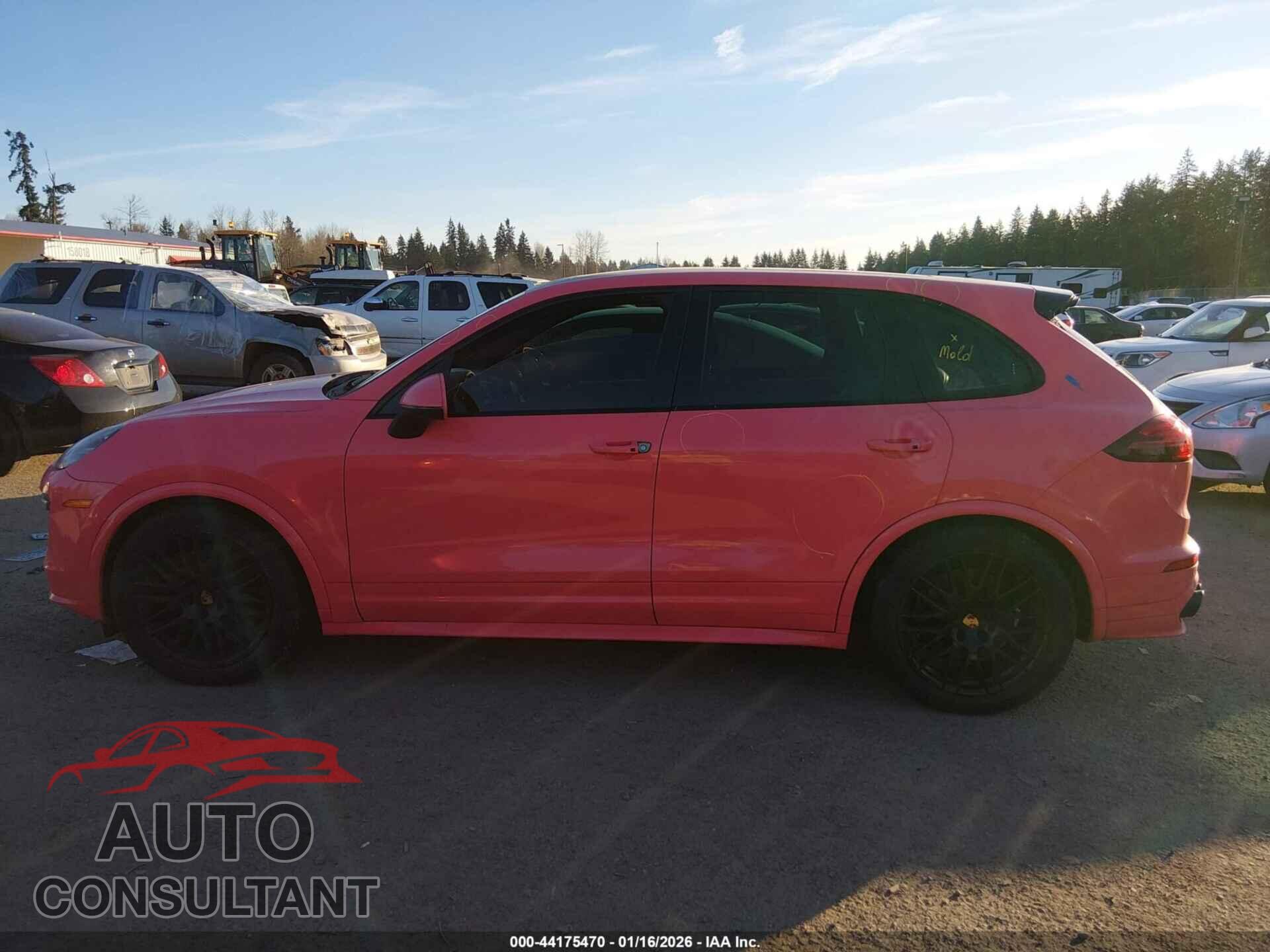 PORSCHE CAYENNE 2016 - WP1AD2A27GLA78691