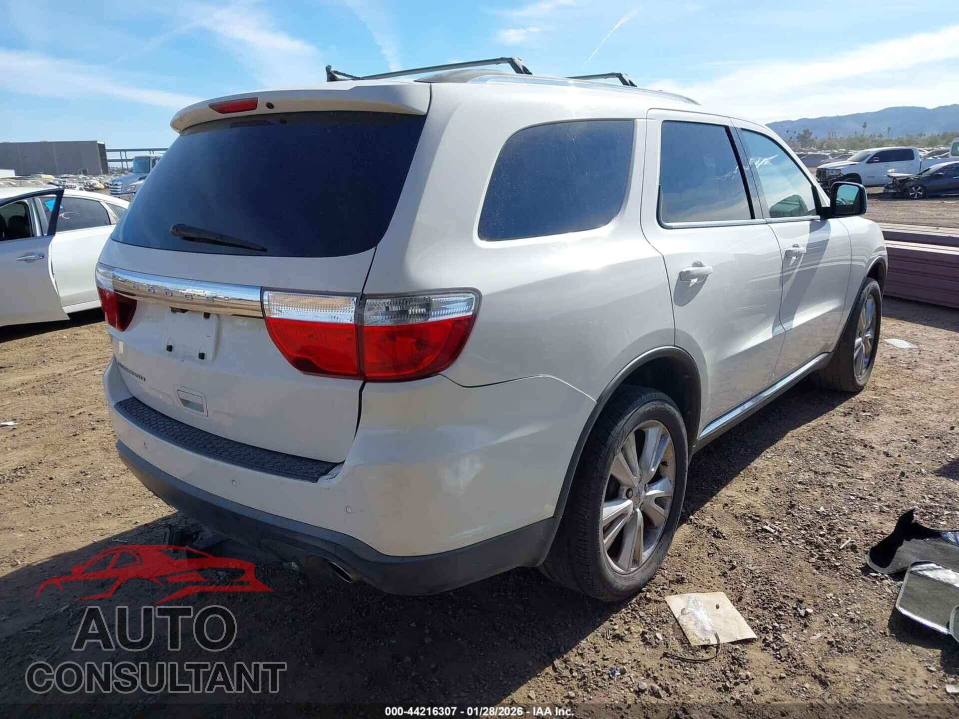 DODGE DURANGO 2012 - 1C4RDHDG1CC317113