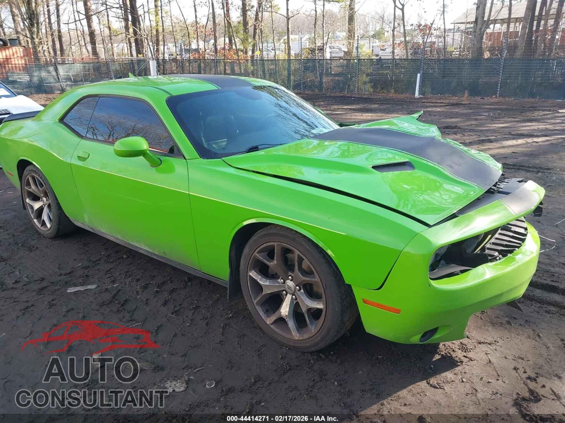 DODGE CHALLENGER 2017 - 2C3CDZAGXHH554501