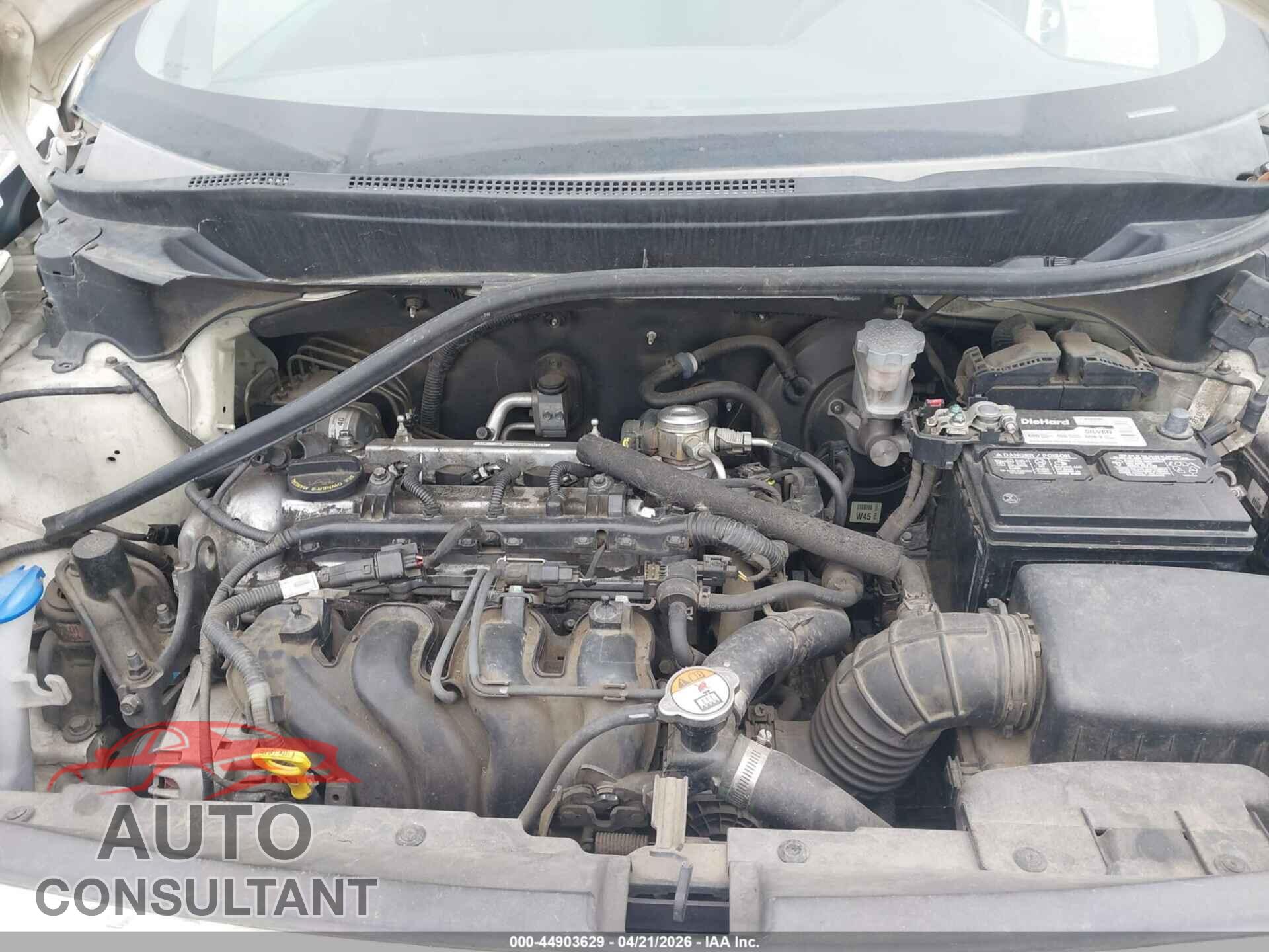 KIA RIO 2013 - KNADN4A34D6282887