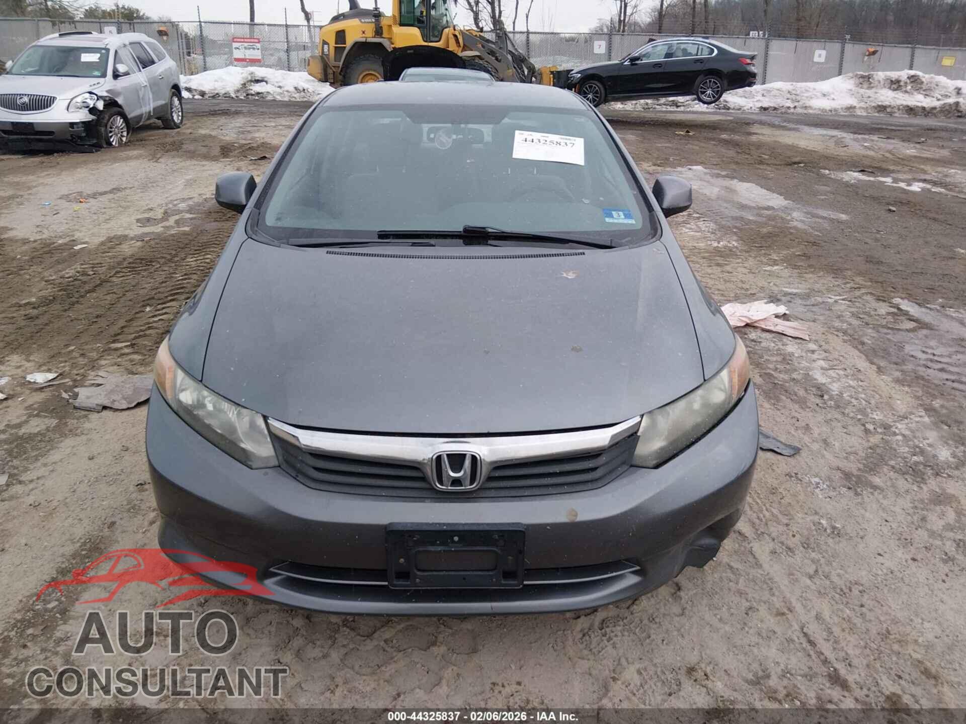 HONDA CIVIC 2012 - 19XFB2F55CE347452
