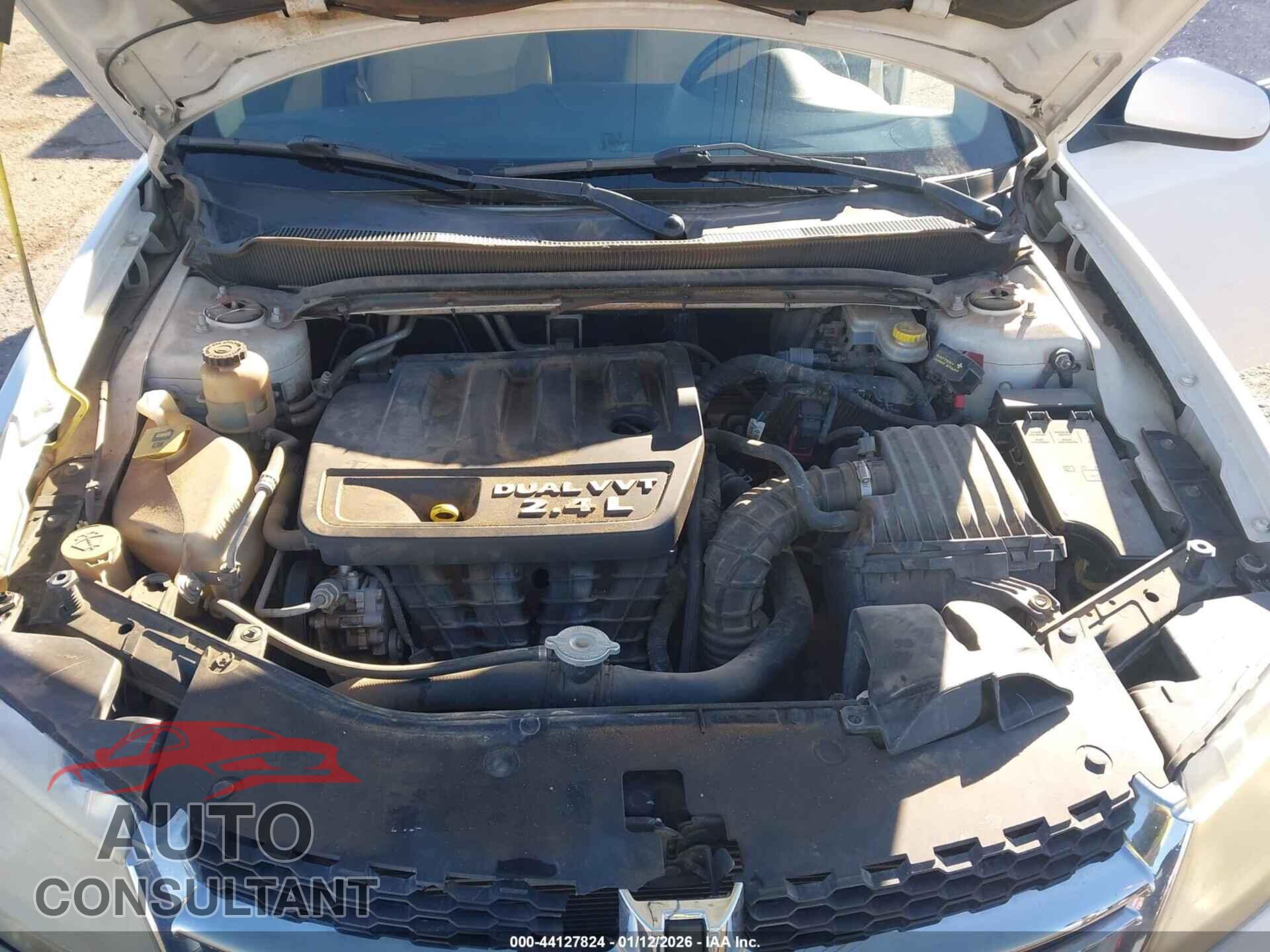 DODGE AVENGER 2012 - 1C3CDZCB9CN147724
