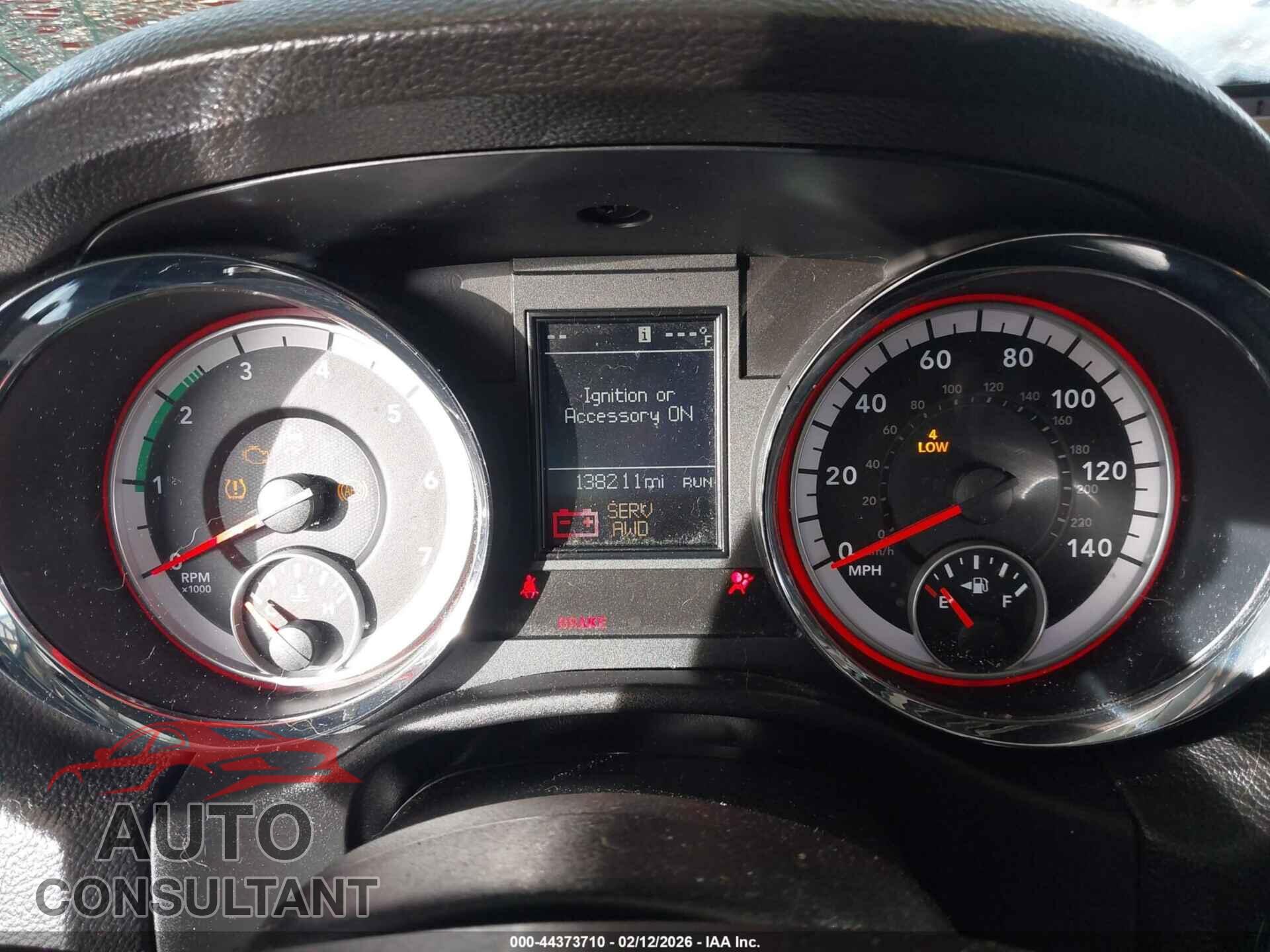 DODGE DURANGO 2011 - 1D4SE5GT5BC595424