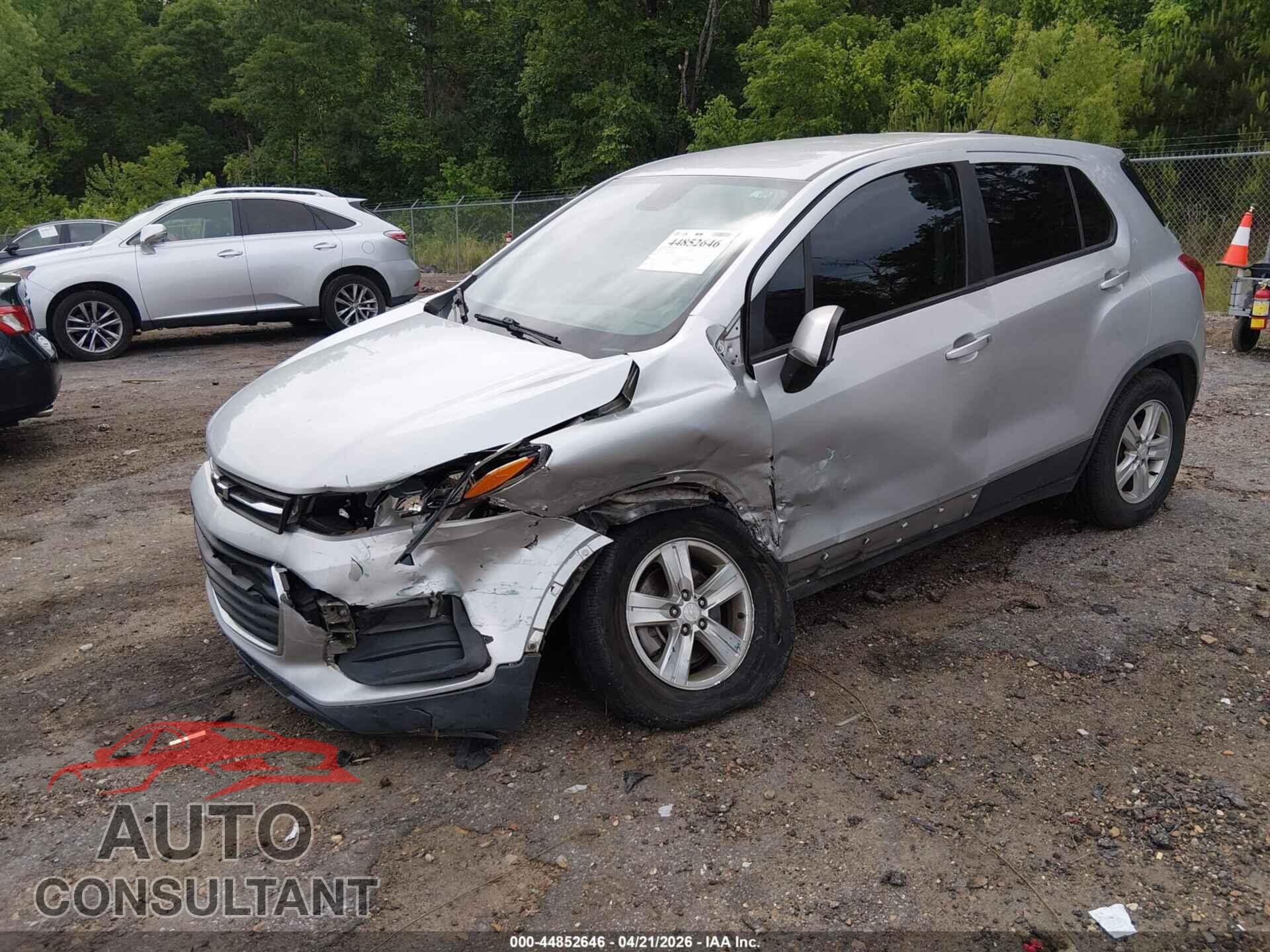 CHEVROLET TRAX 2019 - 3GNCJNSB3KL274943