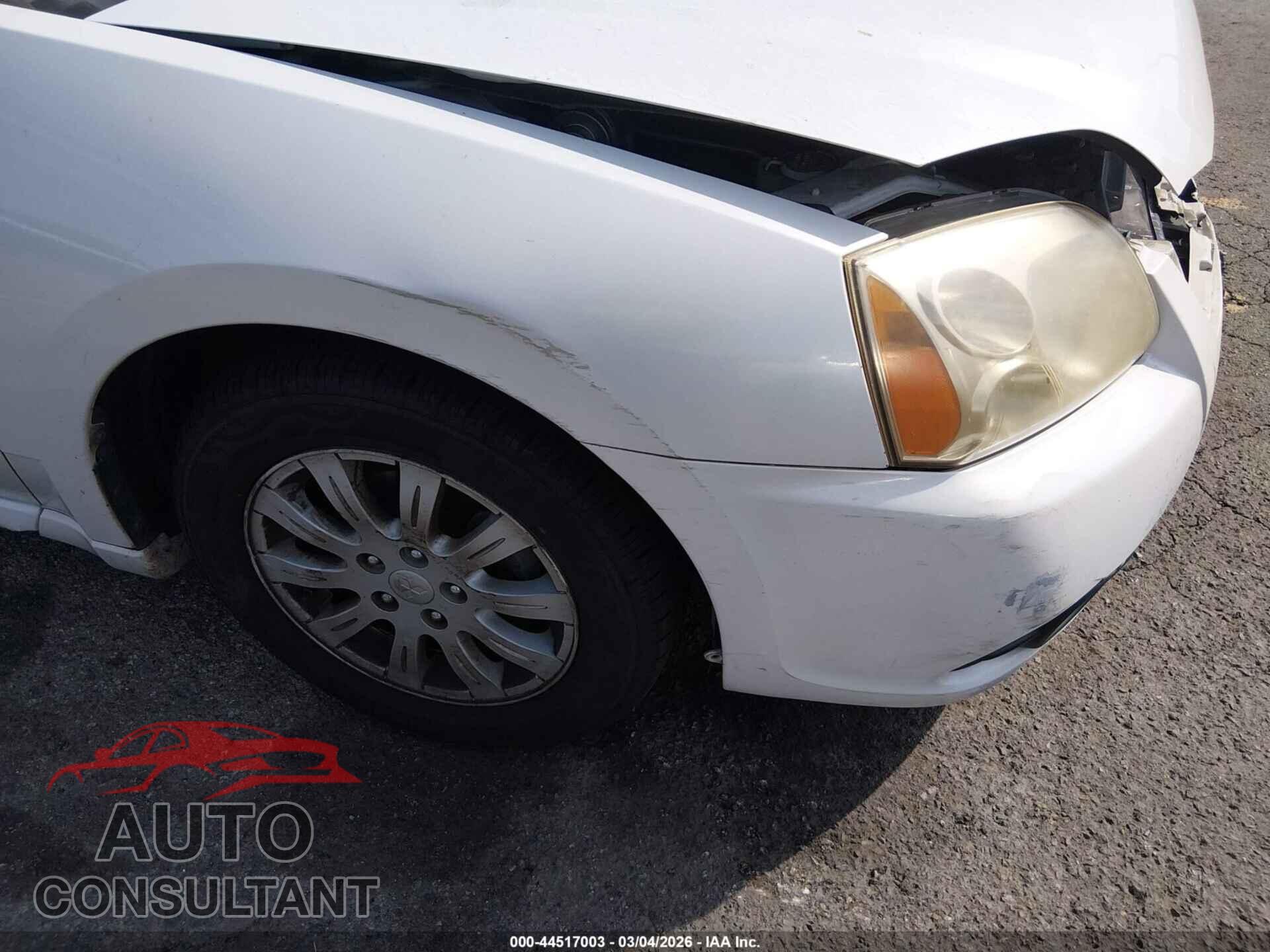 MITSUBISHI GALANT 2012 - 4A32B2FF7CE008059