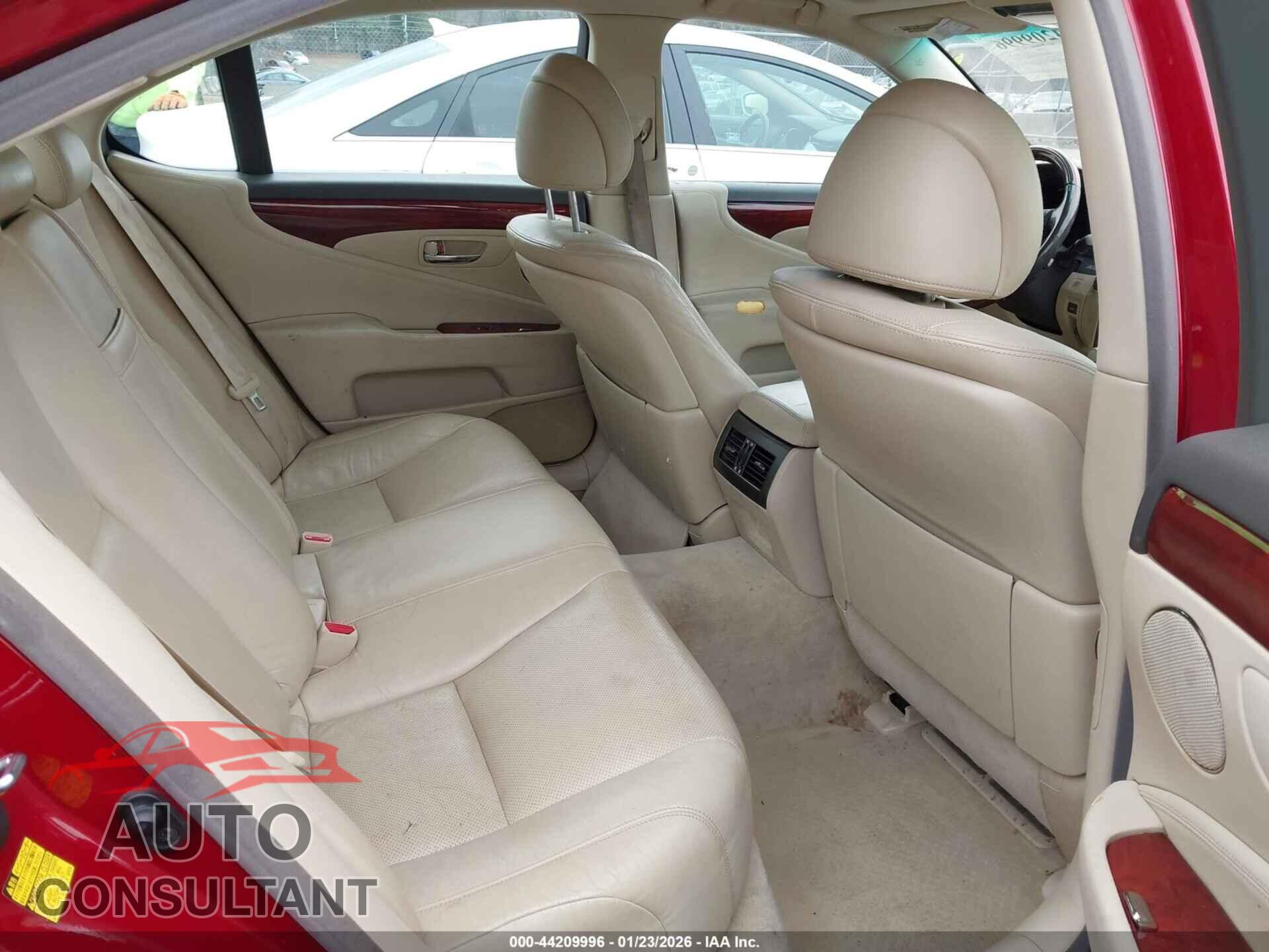 LEXUS LS 460 2012 - JTHBL5EF9C5111663