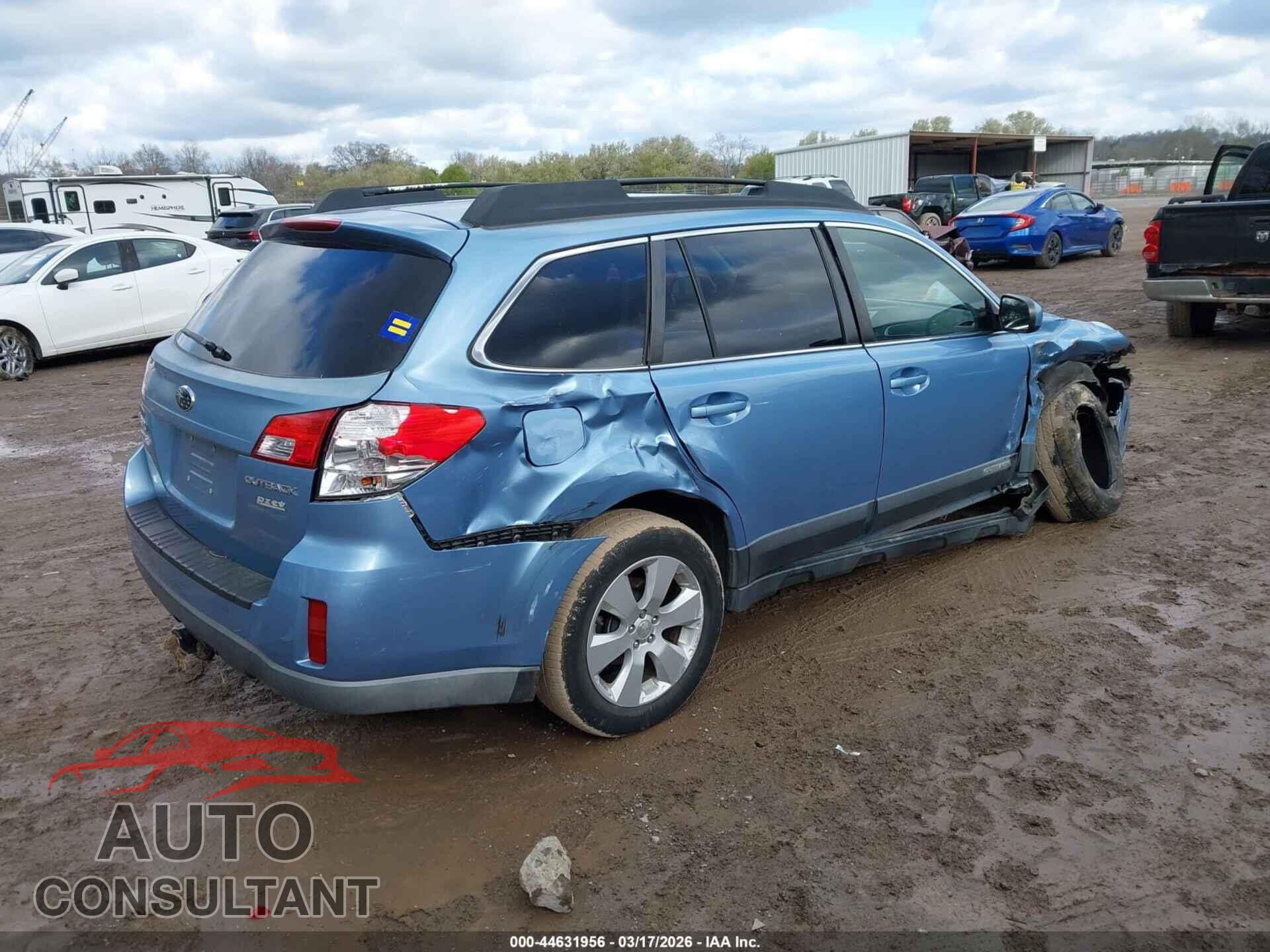 SUBARU OUTBACK 2012 - 4S4BRBCC8C3293368