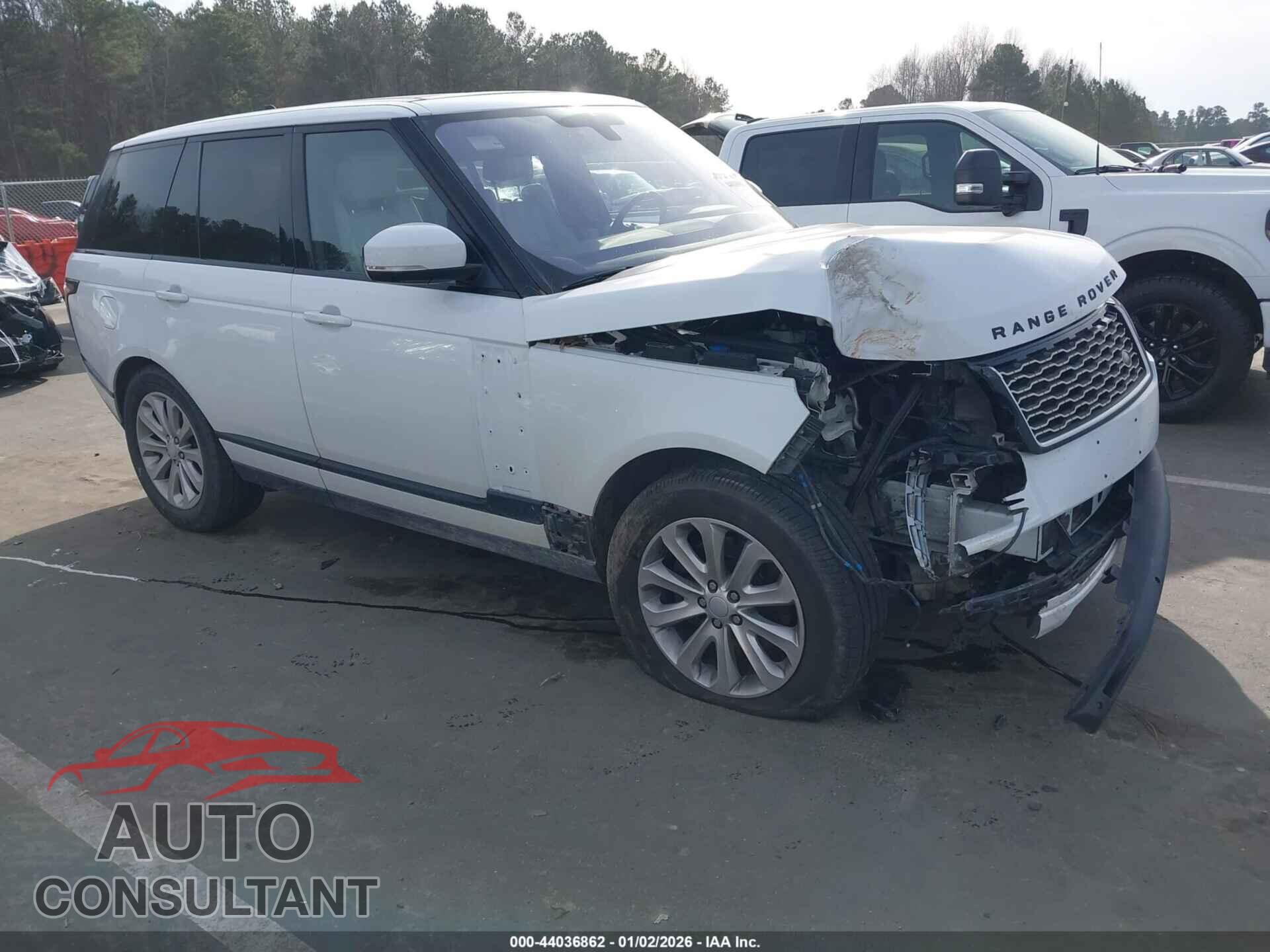 LAND ROVER RANGE ROVER 2016 - SALGS2KF9GA319030