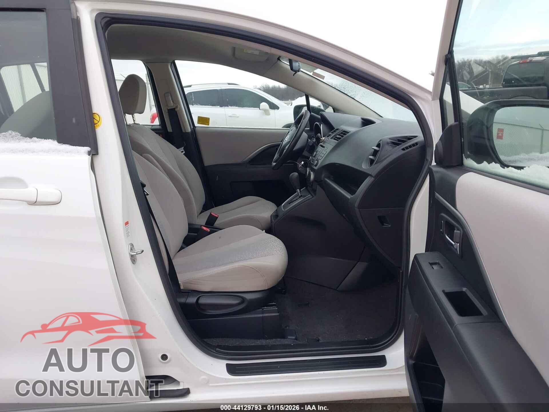 MAZDA MAZDA5 2012 - JM1CW2BLXC0110217