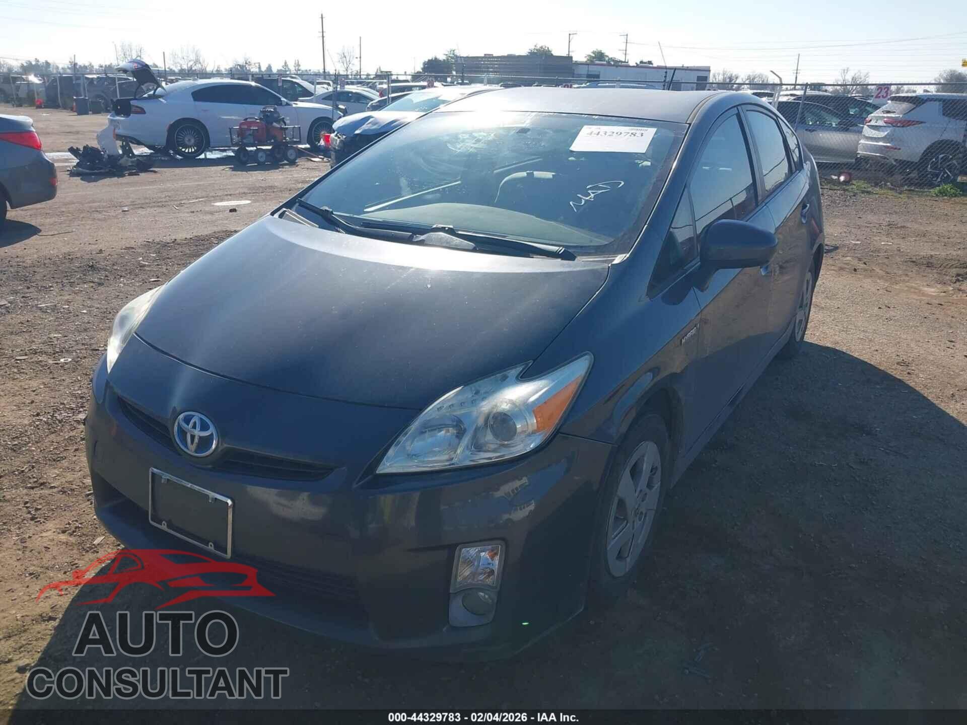 TOYOTA PRIUS 2011 - JTDKN3DU7B1418917