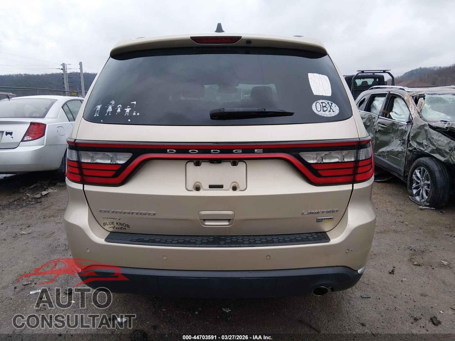 DODGE DURANGO 2014 - 1C4RDJDG8EC475362