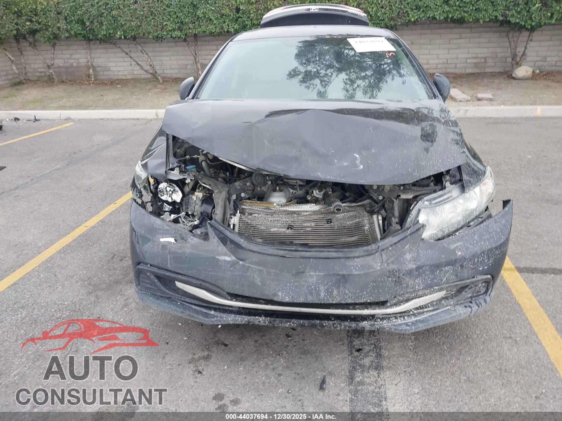 HONDA CIVIC 2013 - 19XFB2F52DE234057