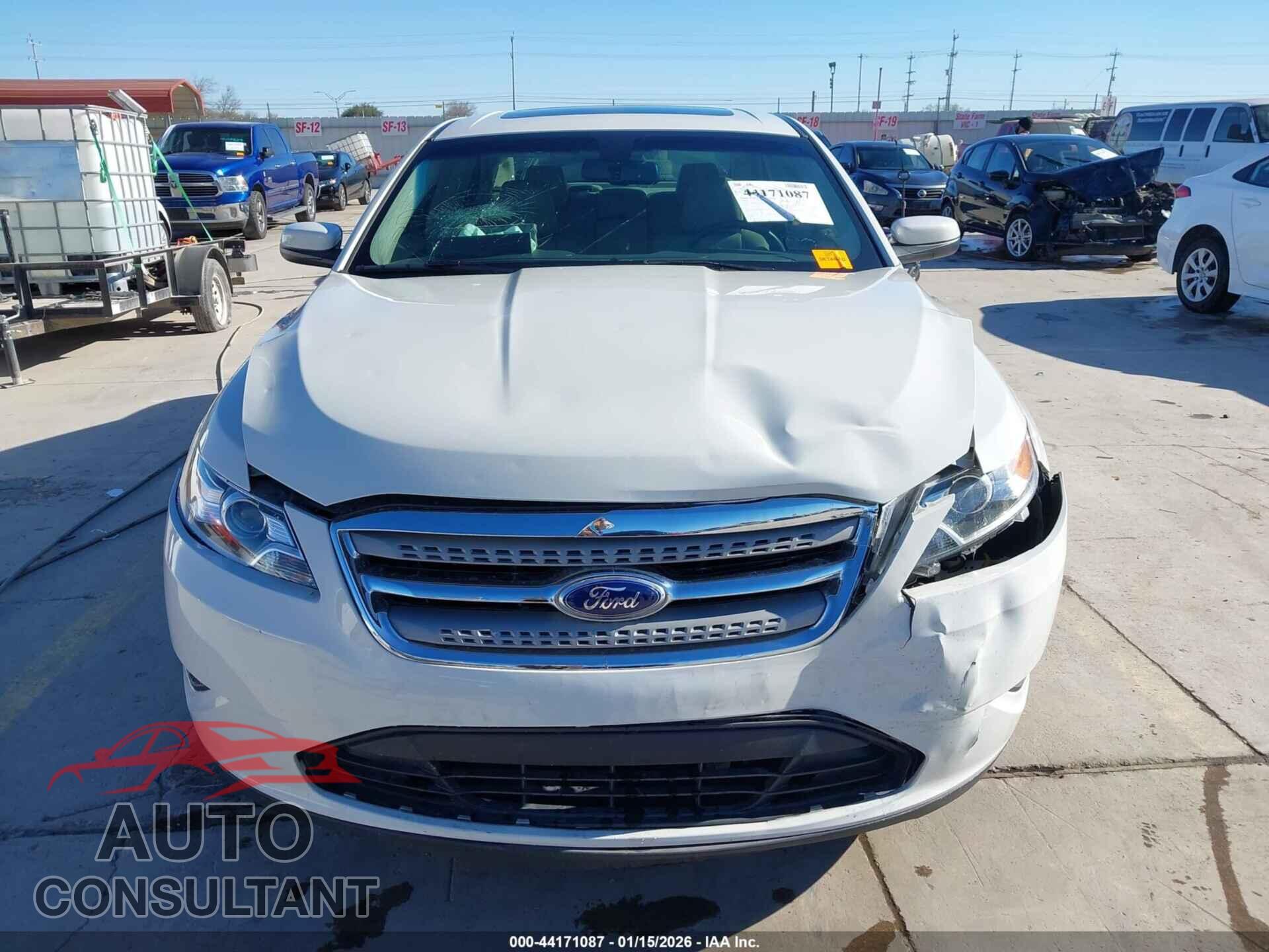 FORD TAURUS 2012 - 1FAHP2EW2CG110444