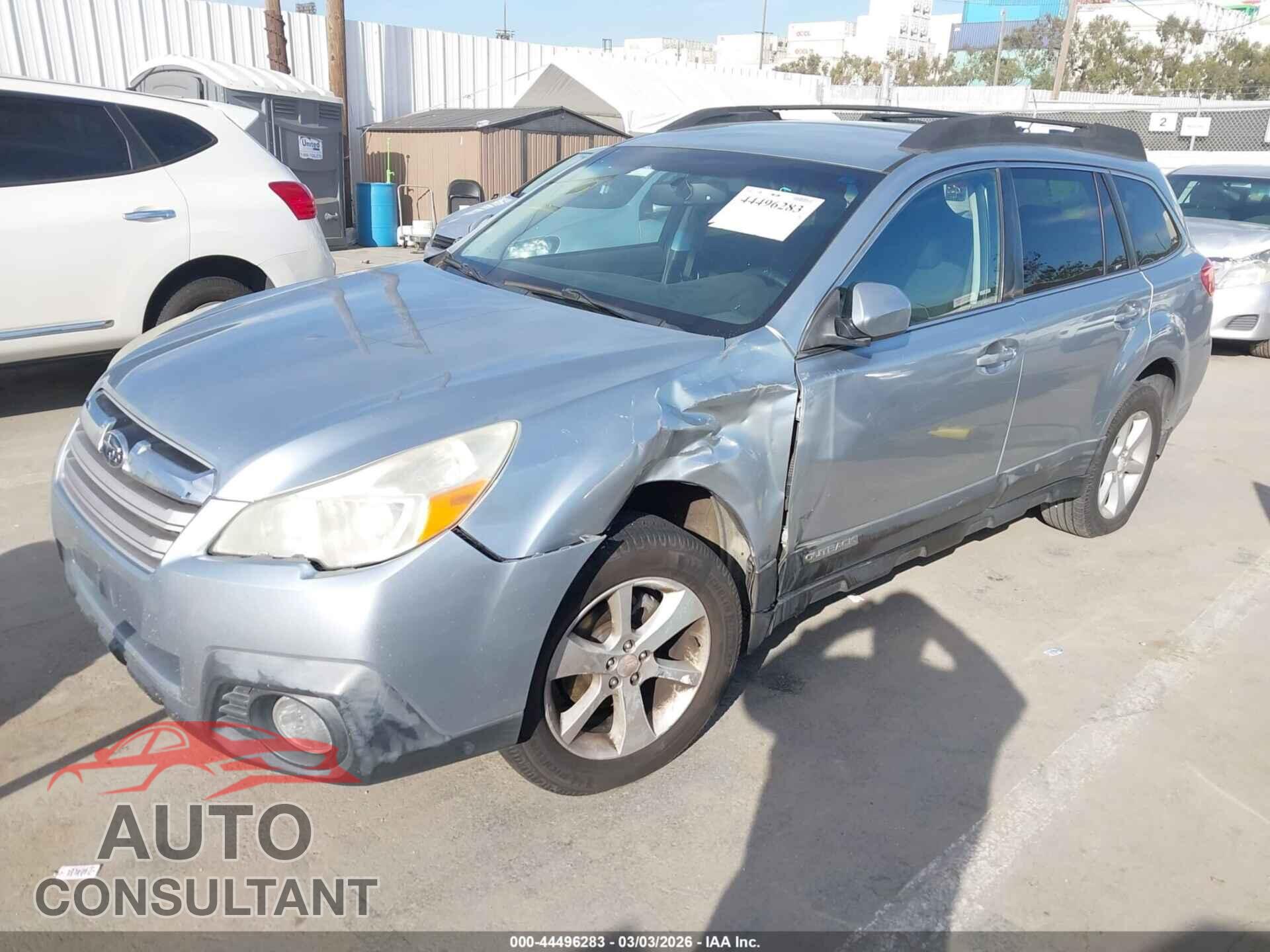 SUBARU OUTBACK 2014 - 4S4BRBCC5E3204701