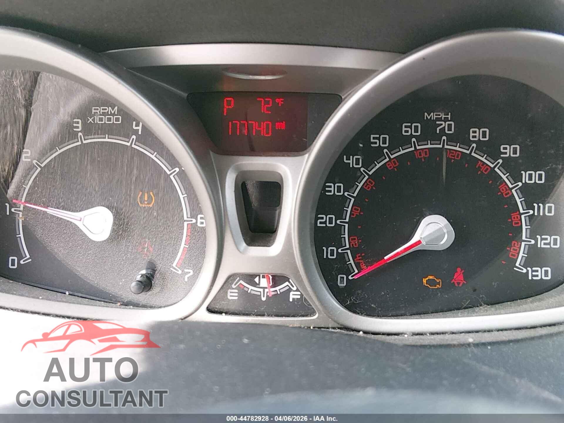 FORD FIESTA 2012 - 3FADP4EJ7CM184477