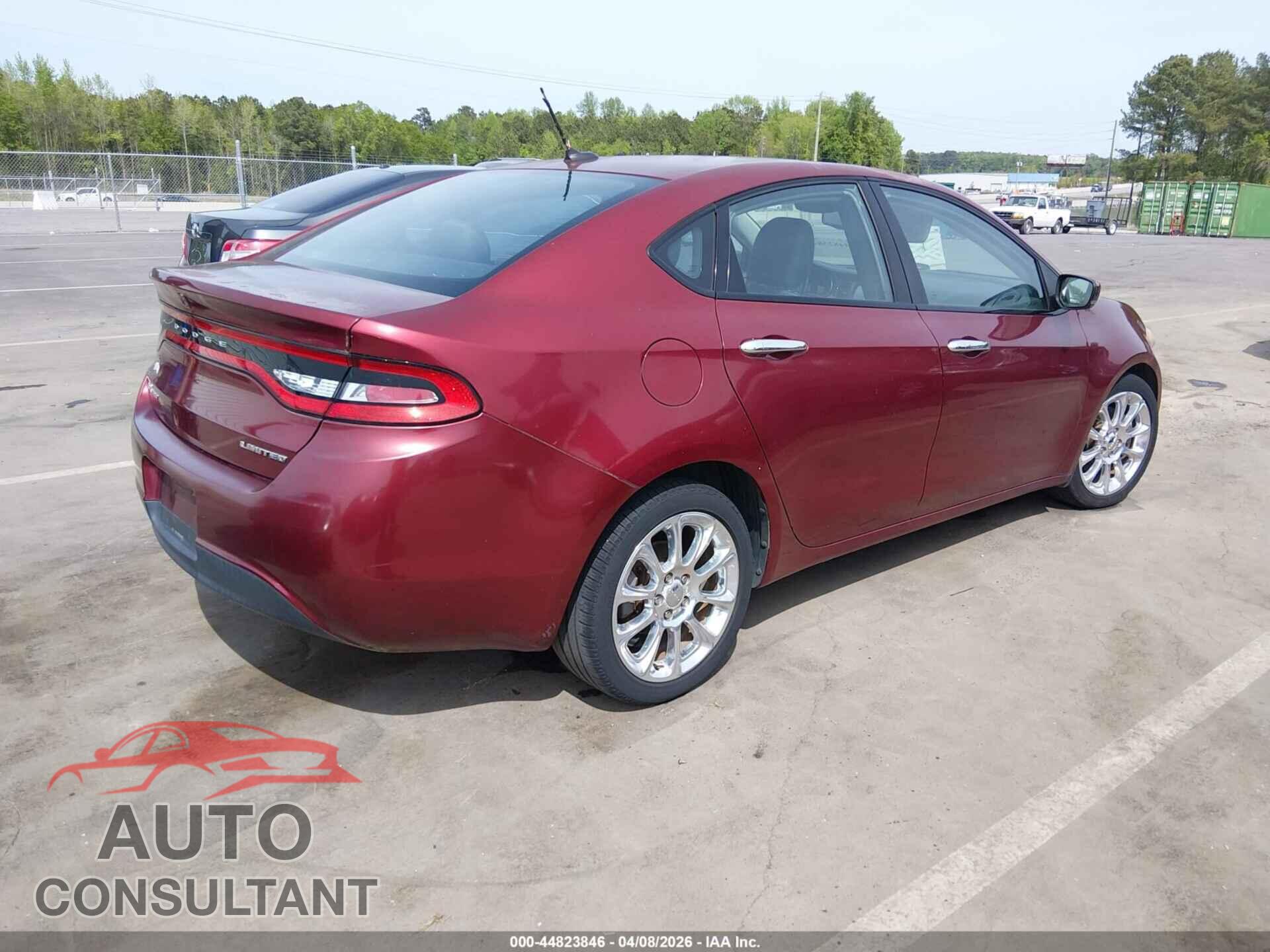 DODGE DART 2015 - 1C3CDFCB8FD241859