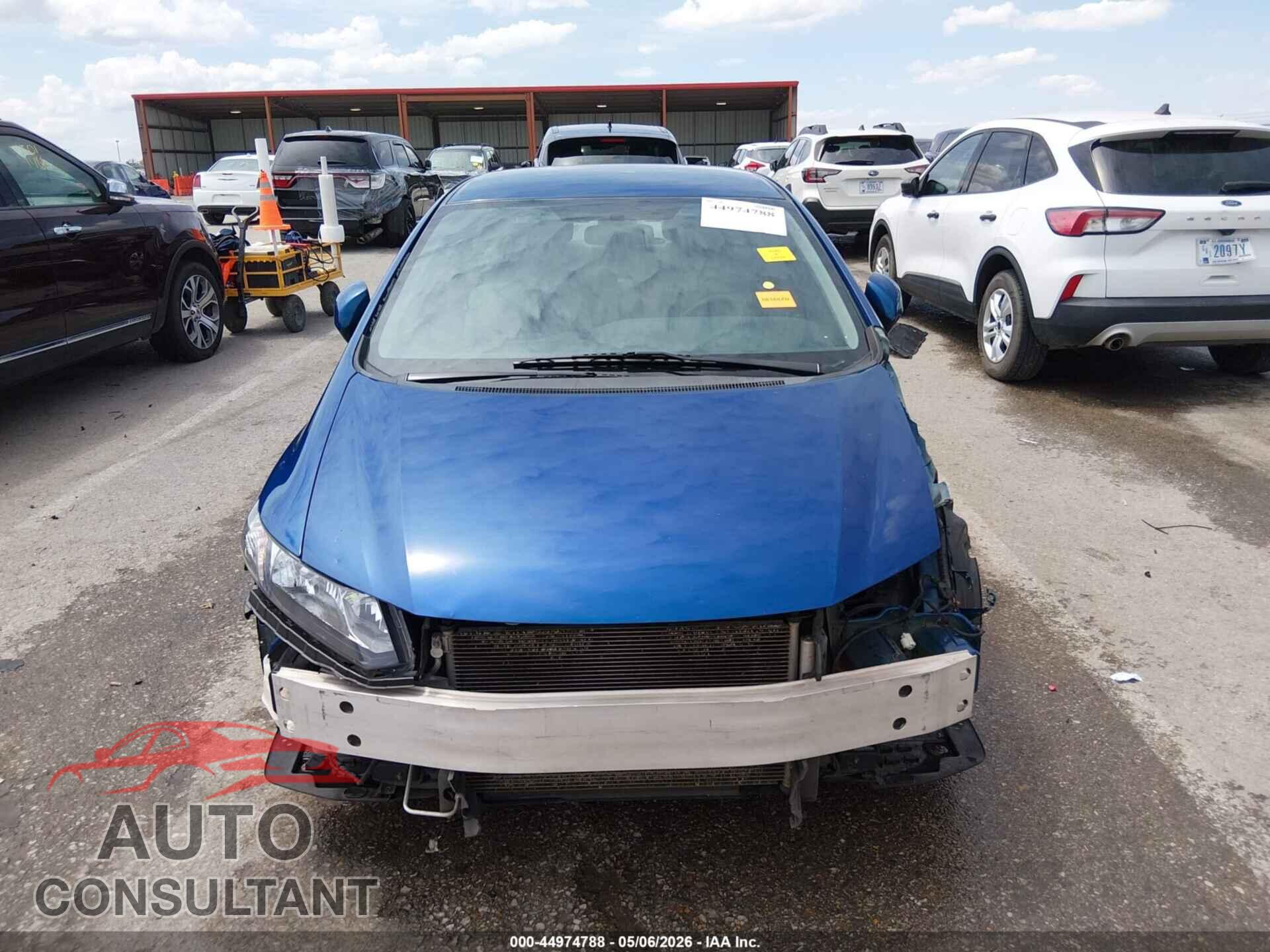 HONDA CIVIC 2013 - 19XFB2F59DE099983