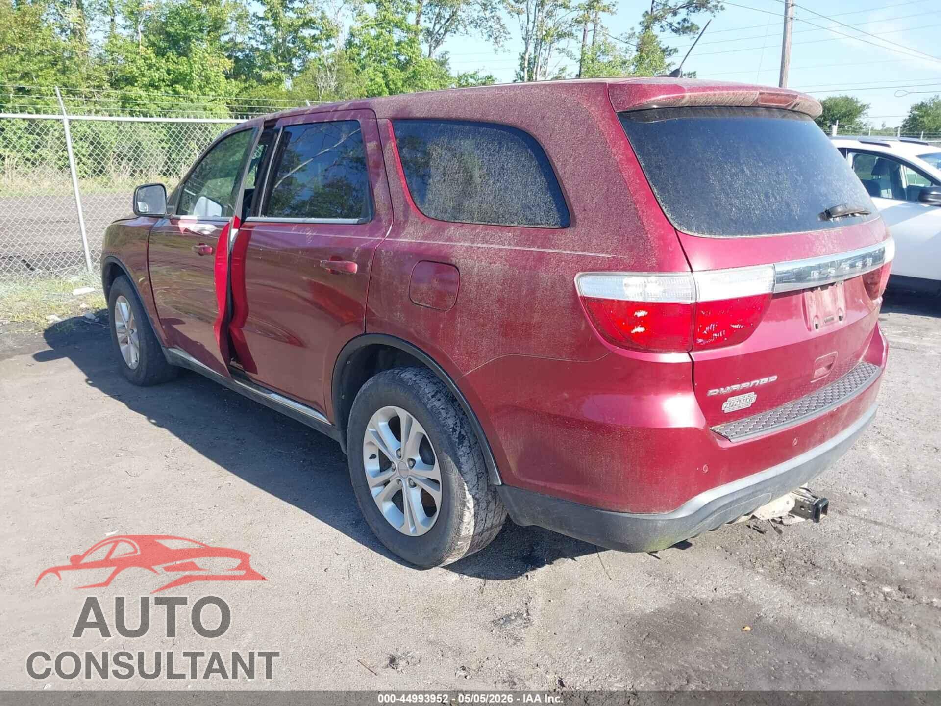 DODGE DURANGO 2013 - 1C4RDHAG2DC617023