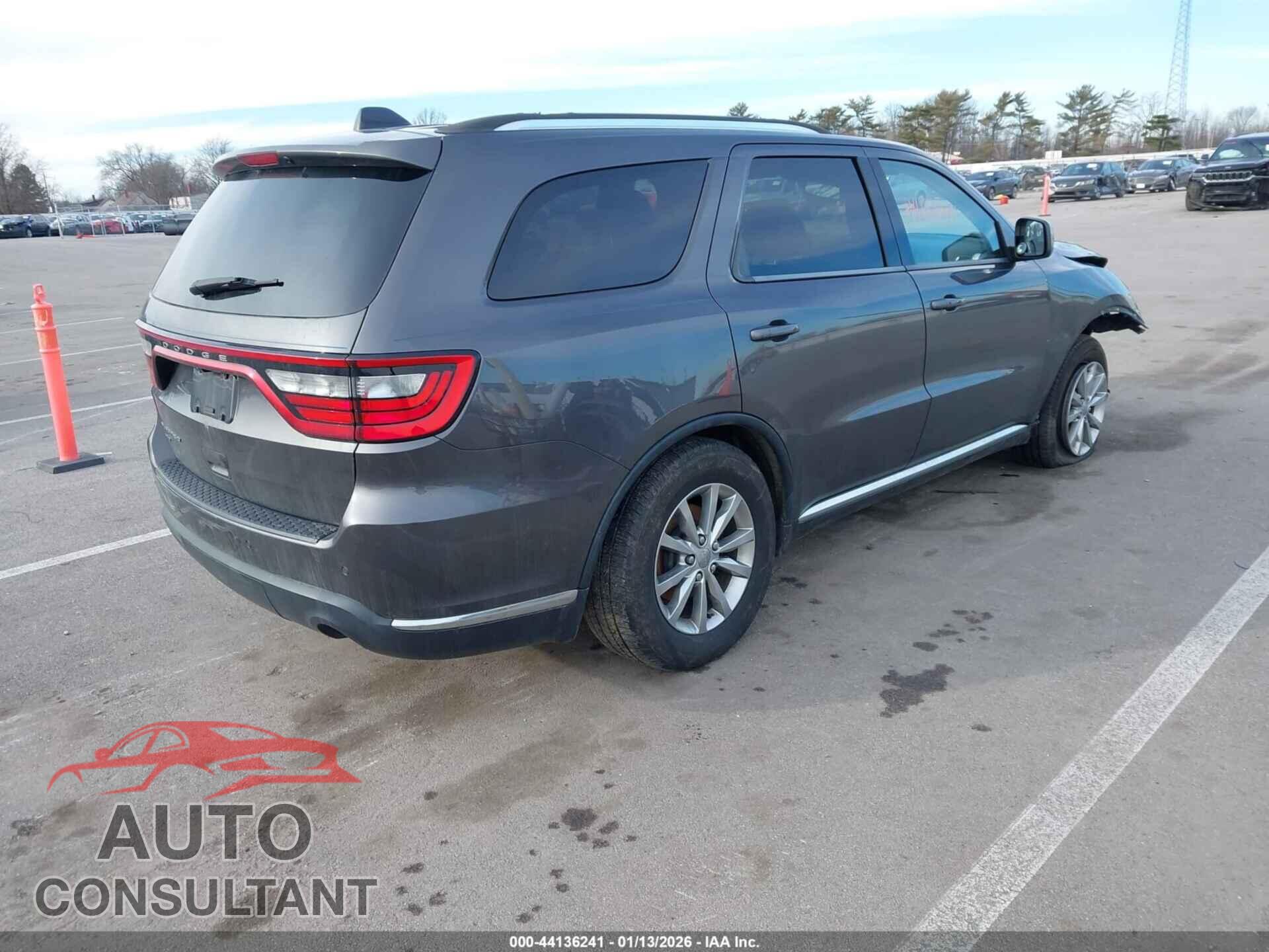 DODGE DURANGO 2016 - 1C4RDJAG7GC416892