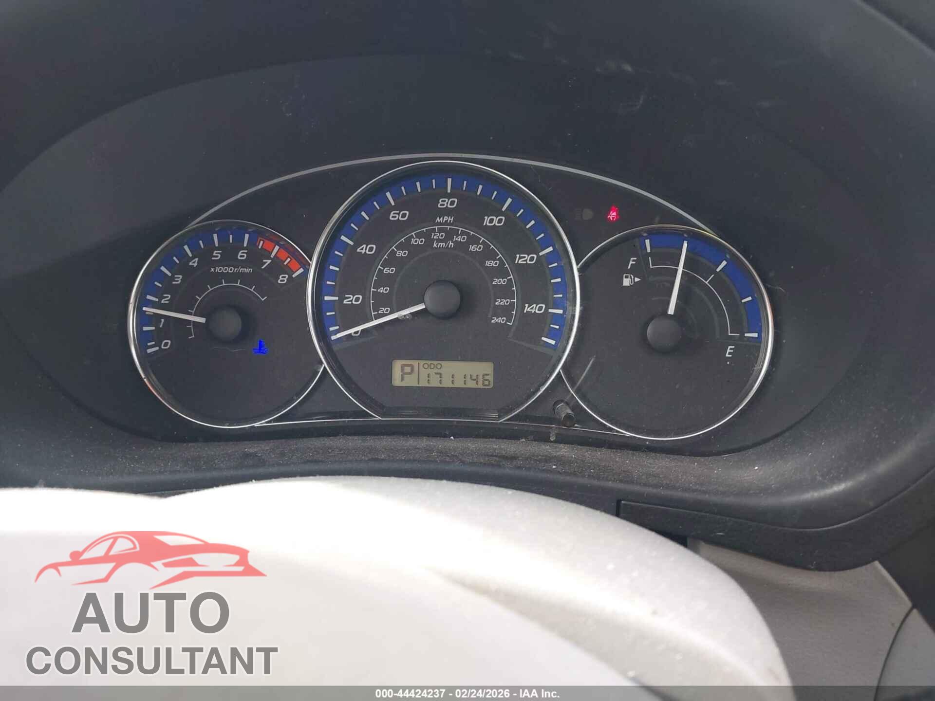 SUBARU FORESTER 2012 - JF2SHADC0CH445907