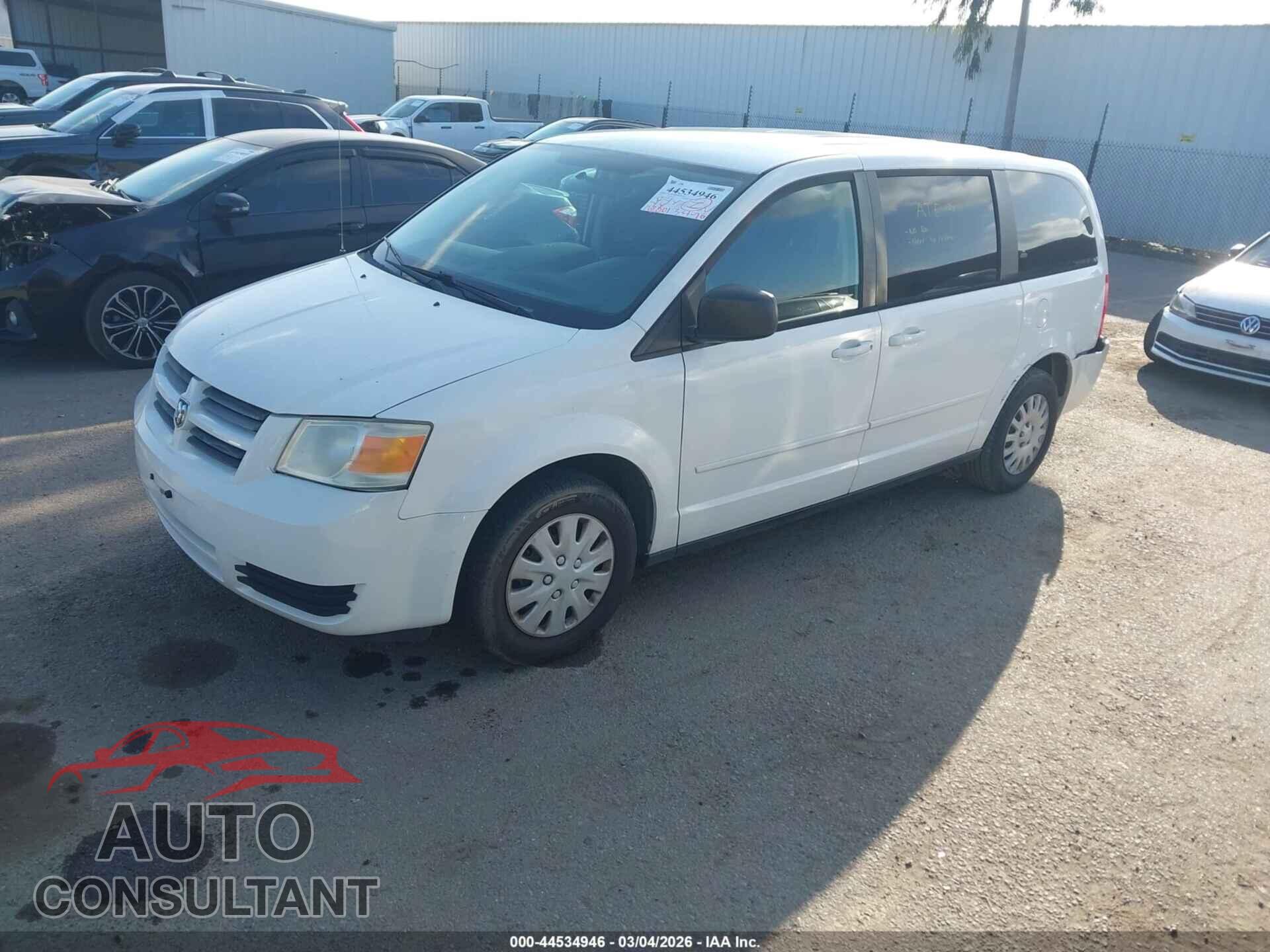 DODGE GRAND CARAVAN 2010 - 2D4RN4DE3AR207630