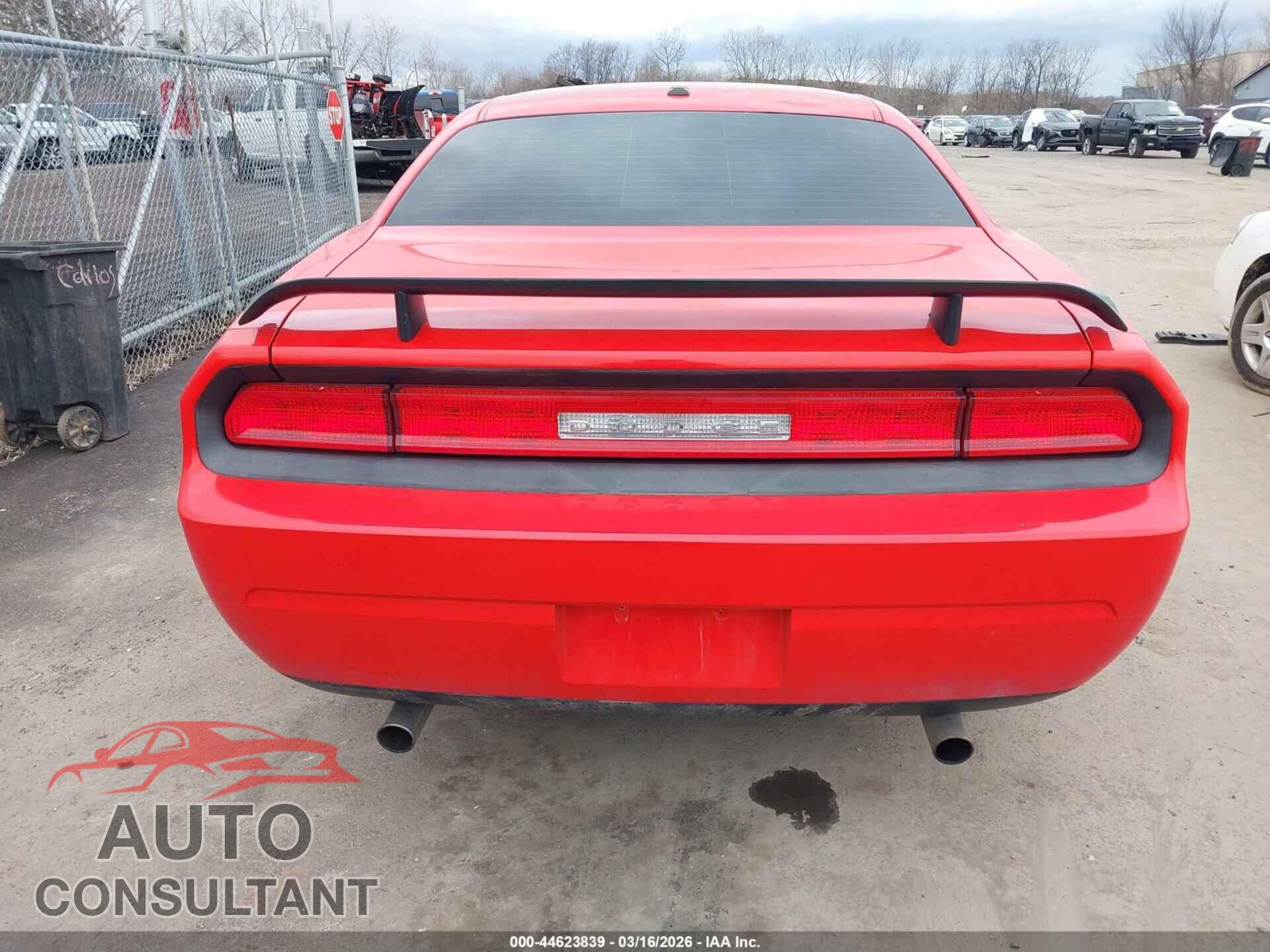 DODGE CHALLENGER 2010 - 2B3CJ4DV3AH260947